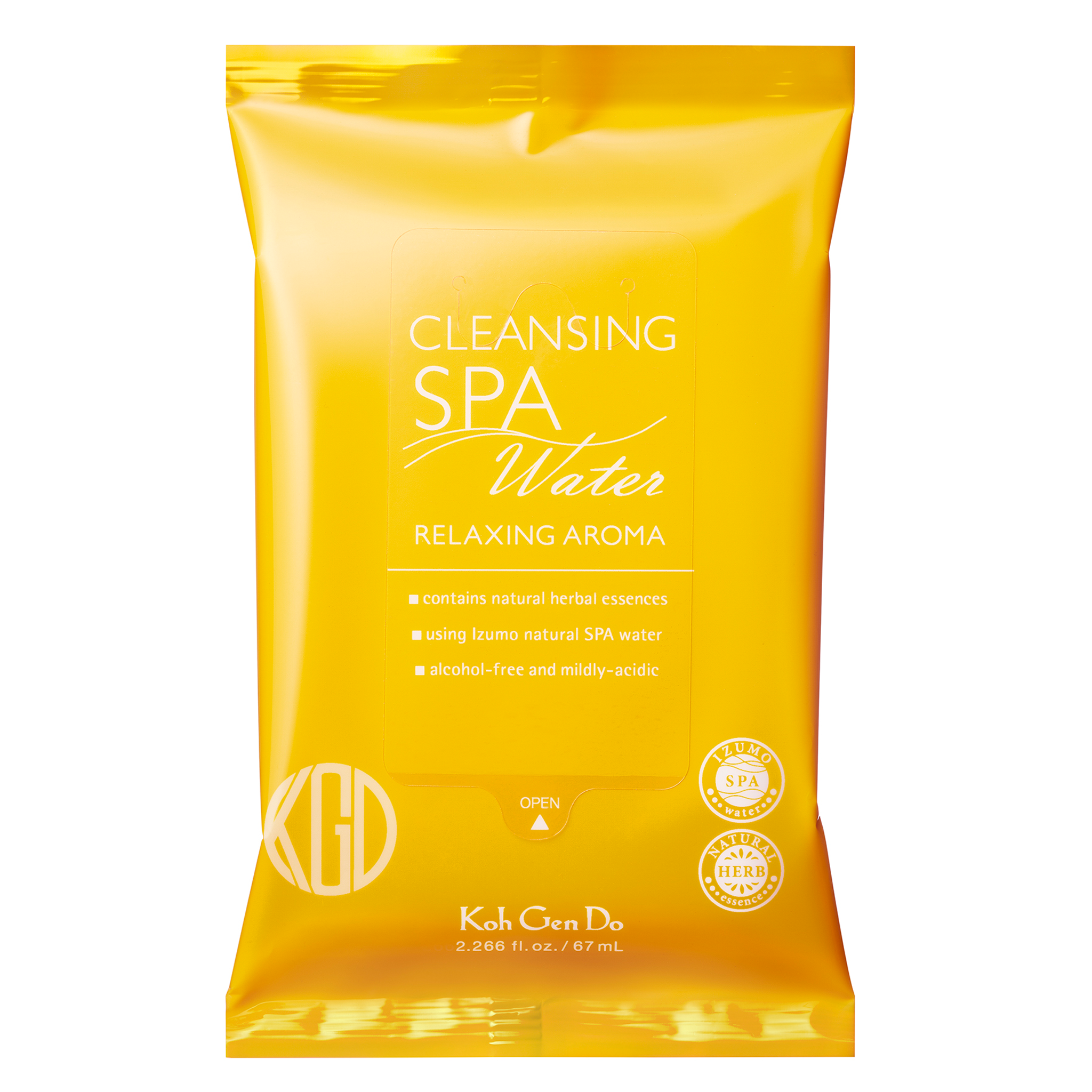 Spa Cleansing Water Cloths - Relaxing Aromas DestGlow