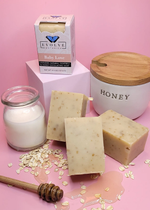 Baby Love – :Lavender Oatmeal Goat Milk Facial & Body Soap for Sensitive Skin