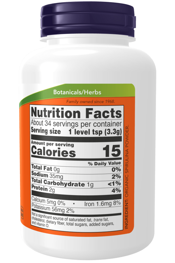 Organic Spirulina Powder by Country Life Natural Foods