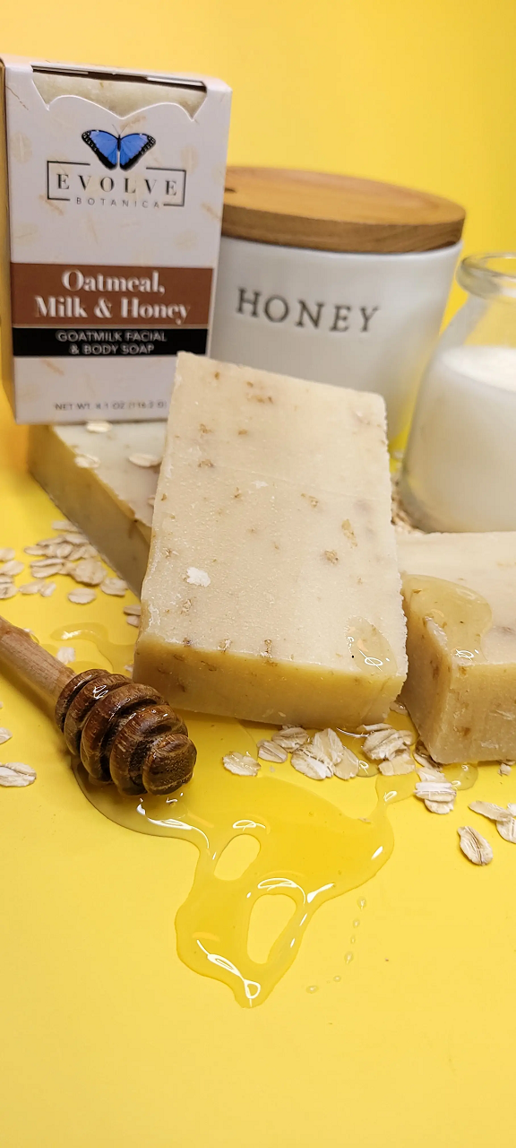 Standard Soap - Oatmeal, Milk & Honey (Goatmilk Facial & Body Soap)
