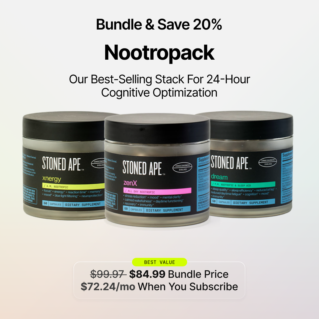 Dream: P.M. Nootropic & Sleep Aid for Recovery by Stoned Ape, Inc