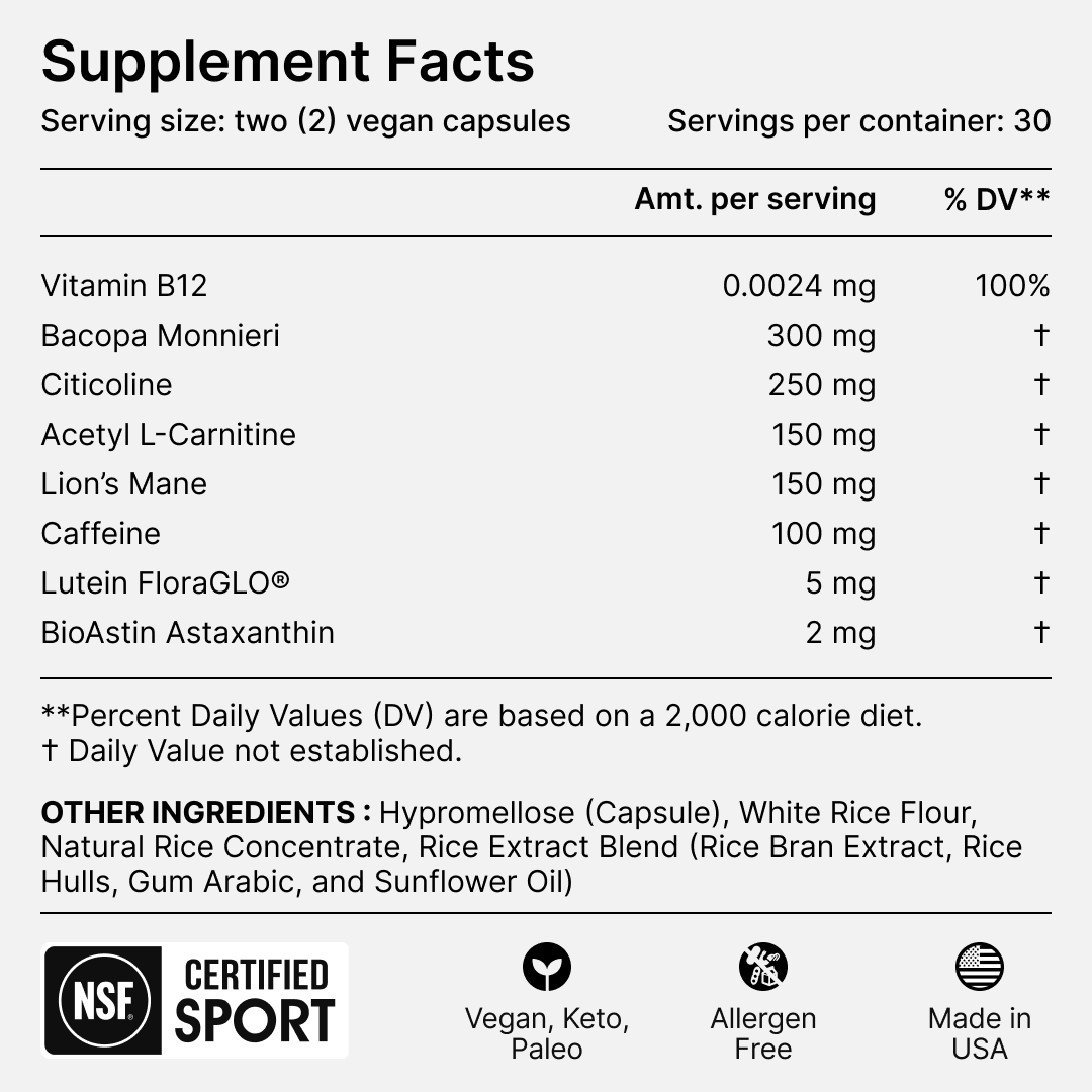 Xnergy: A.M. Nootropic for Calm Energy, Focus & Motivation by Stoned Ape, Inc