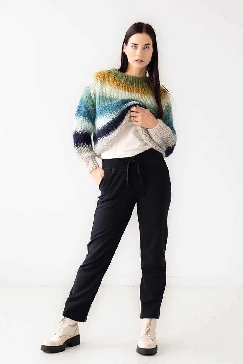 Straight Leg Sweatpants by SALUA - DestGlow