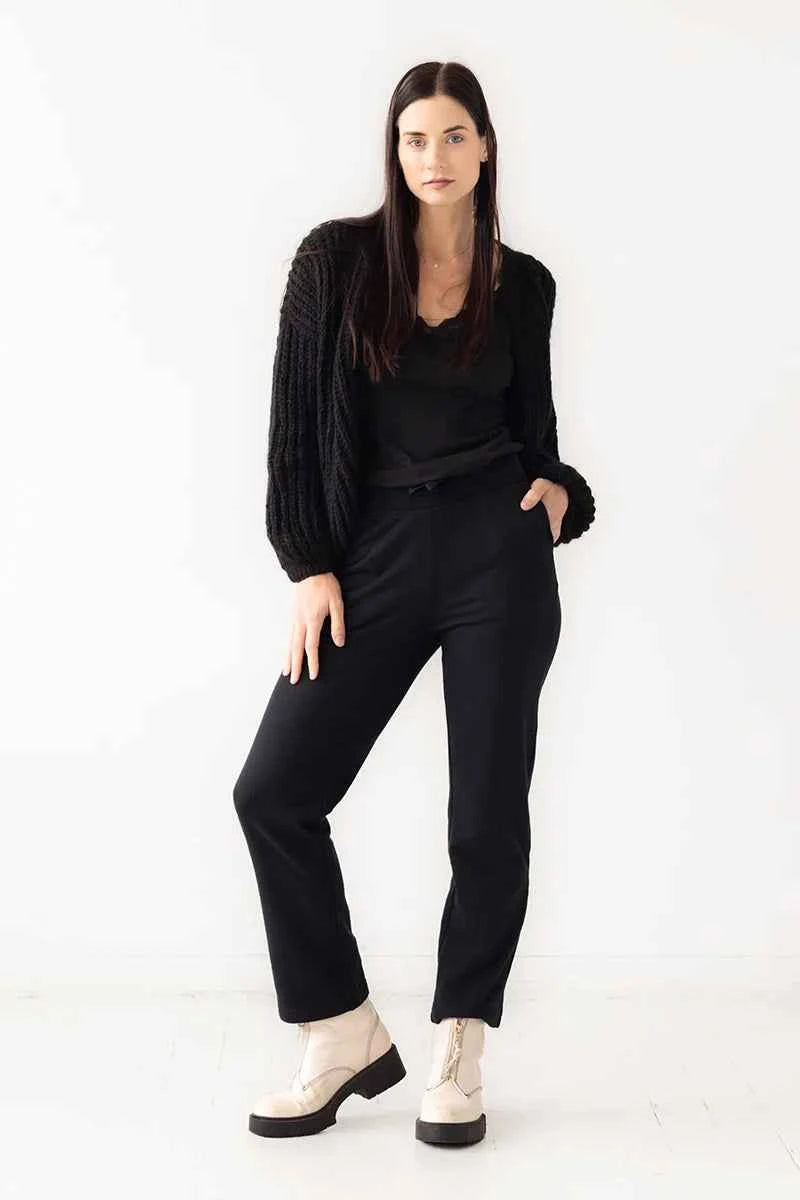 Straight Leg Sweatpants by SALUA - DestGlow