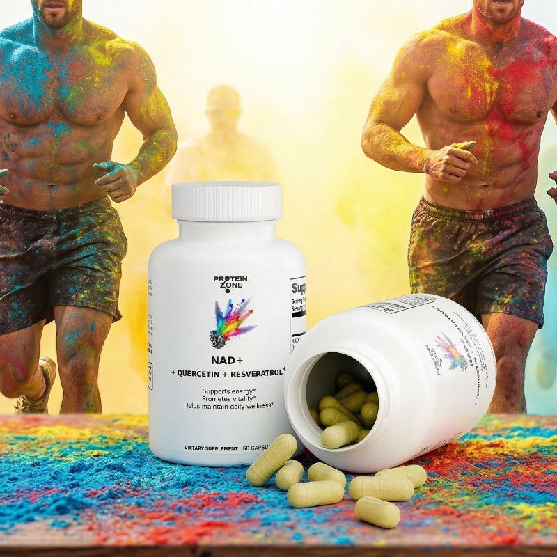 NAD+ Complex | Cellular Energy & Aging Support with Resveratrol by Protein Zone