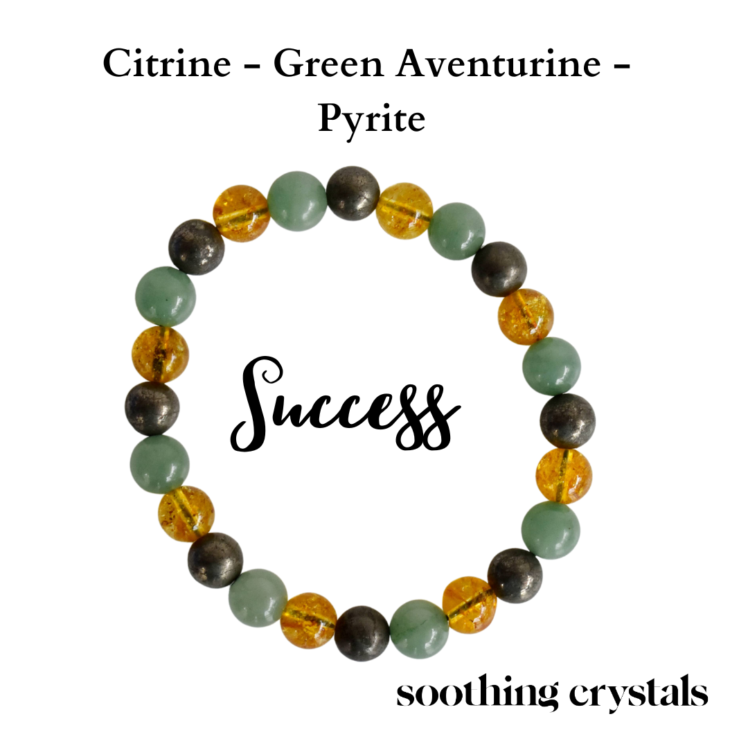 Attract and Enhance SUCCESS Crystal Bracelet DestGlow
