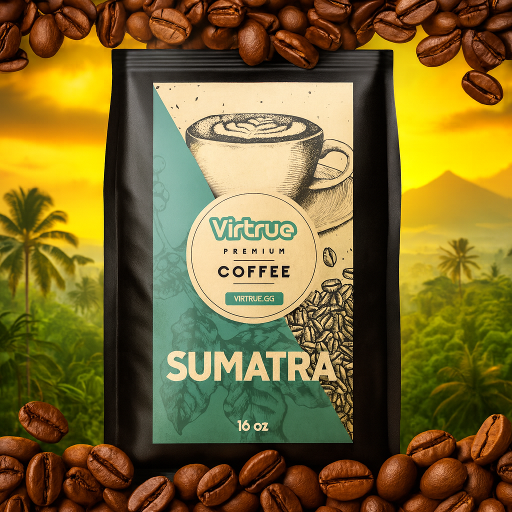Medium-Dark Roast Coffee – 16oz | Balanced, Small Batch, Expertly Roasted by Virtrue
