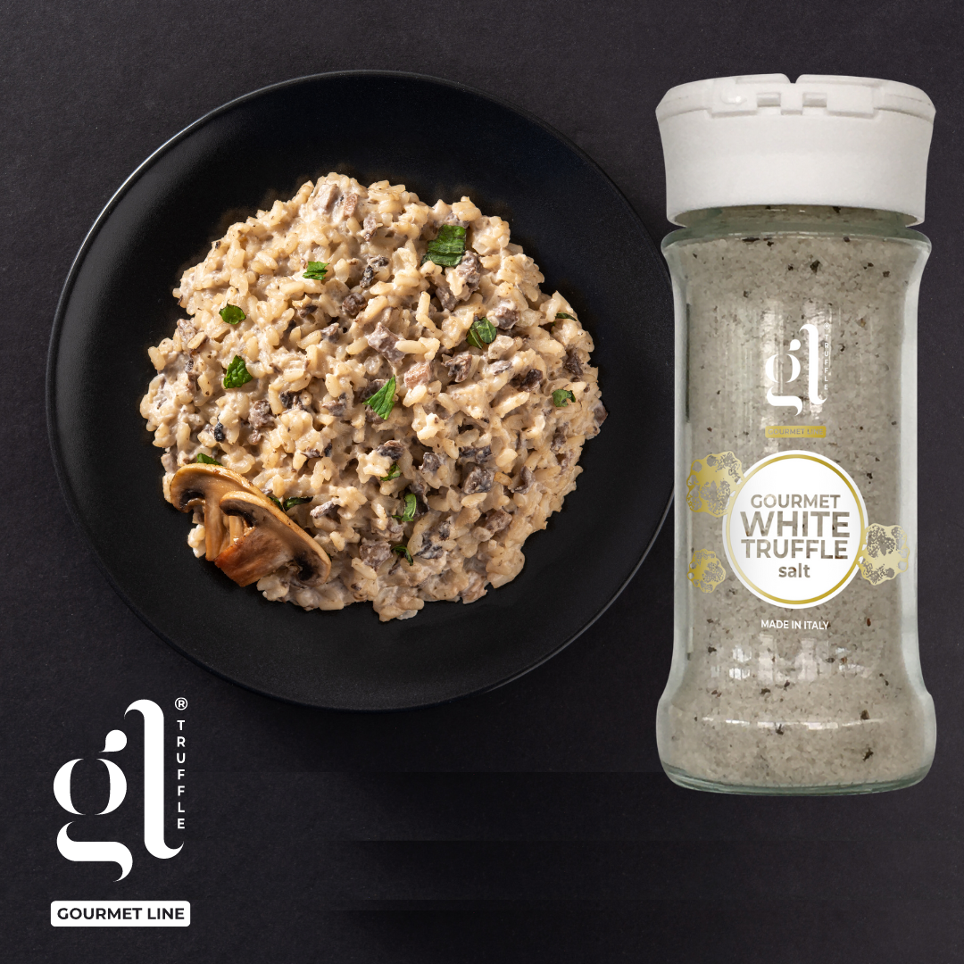 GL Truffle Gourmet, Gourmet White Truffle Salt Truffle Salt Seasoning 90g (3.20 oz)