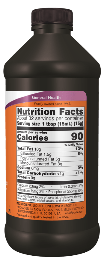 Sunflower Lecithin, Non-GMO, Liquid DestGlow