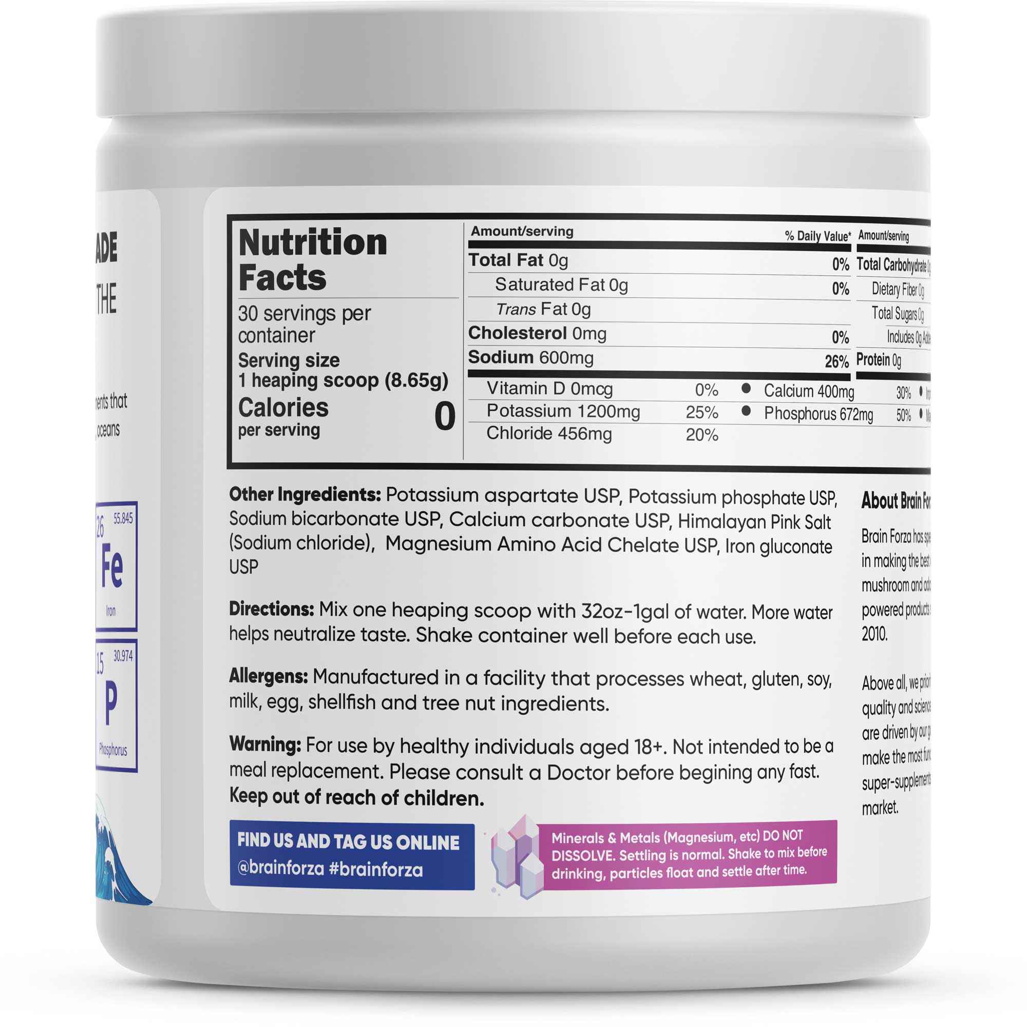 Super Fast Keto Electrolytes, 30 Servings