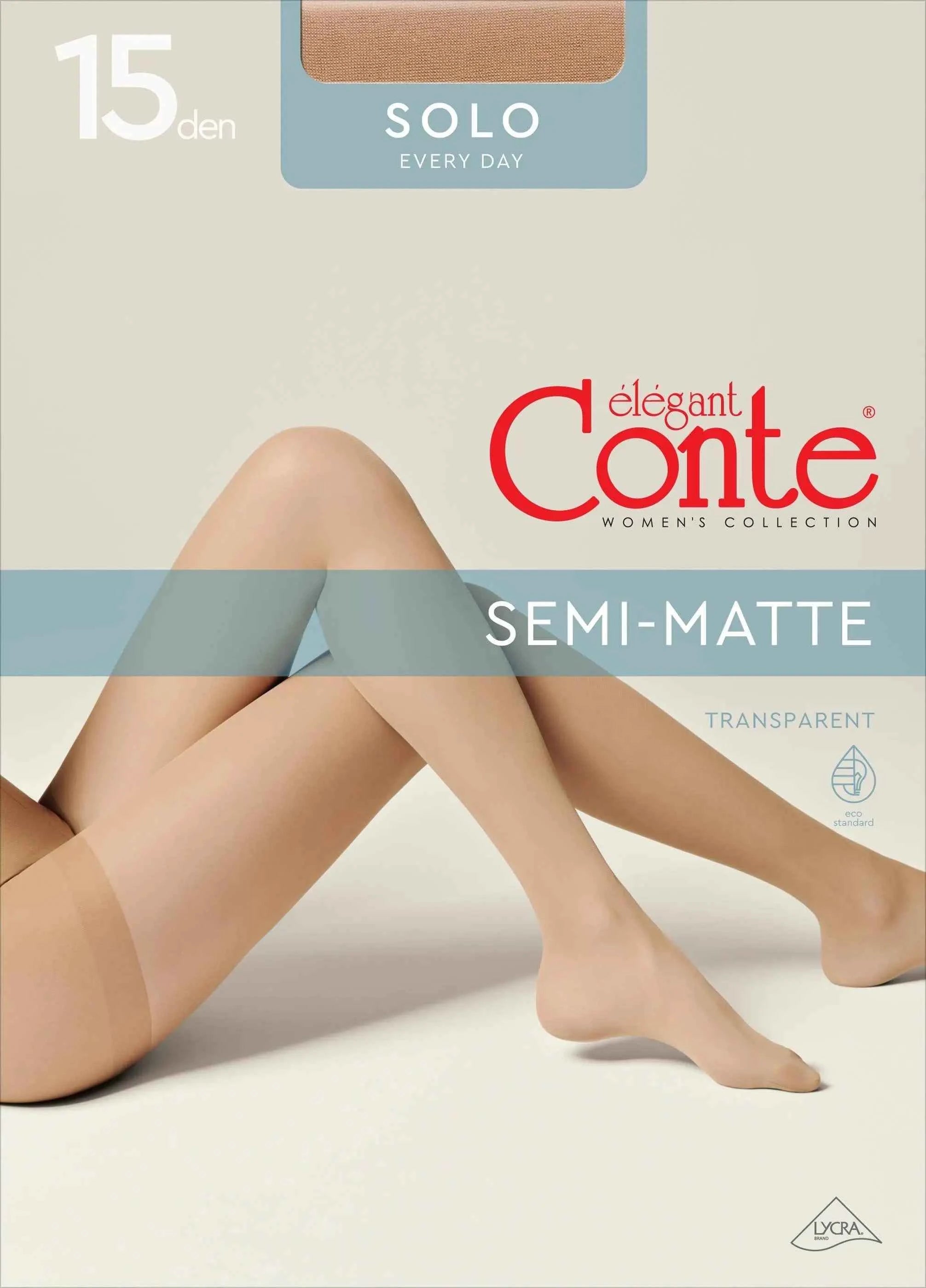 Tights Conte Solo 15 Den - Classic Pantyhose