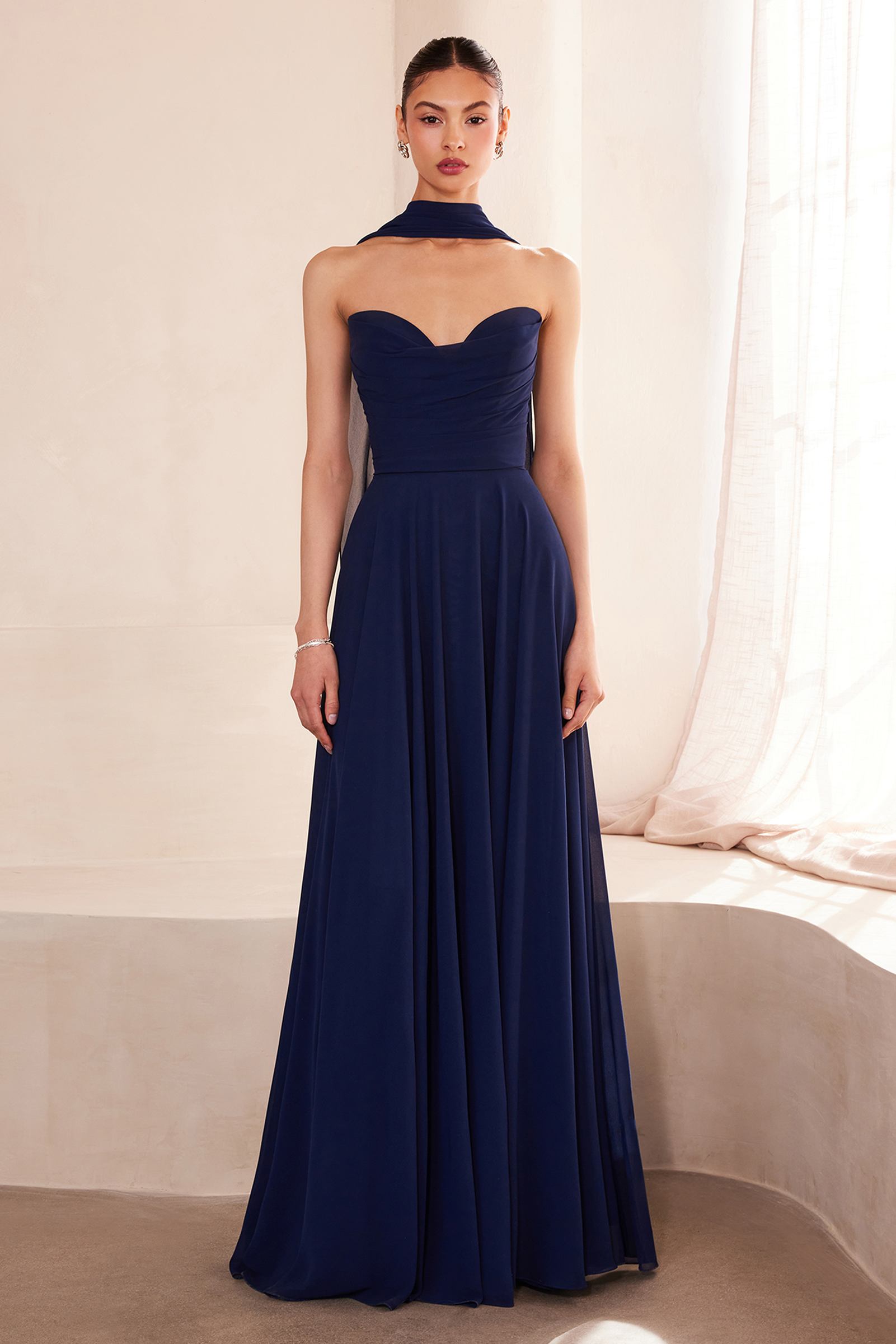 Ladivine Amoris T703 Dress Strapless A-Line Bridesmaid Gown by DiscountDressShop