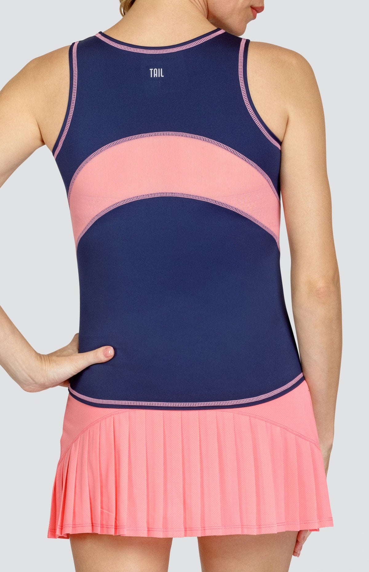 Spence Tank - Navy Blue DestGlow