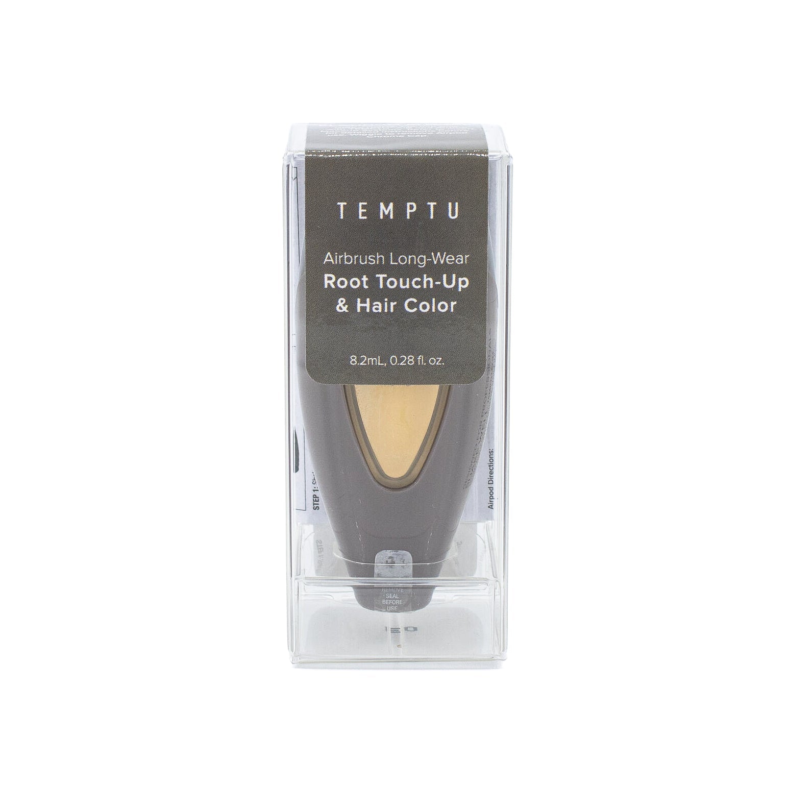 TEMPTU Airbrush Root Touch-Up Hair Color PLATINUM BLONDE 0.28oz - Imperfect Box - DestGlow