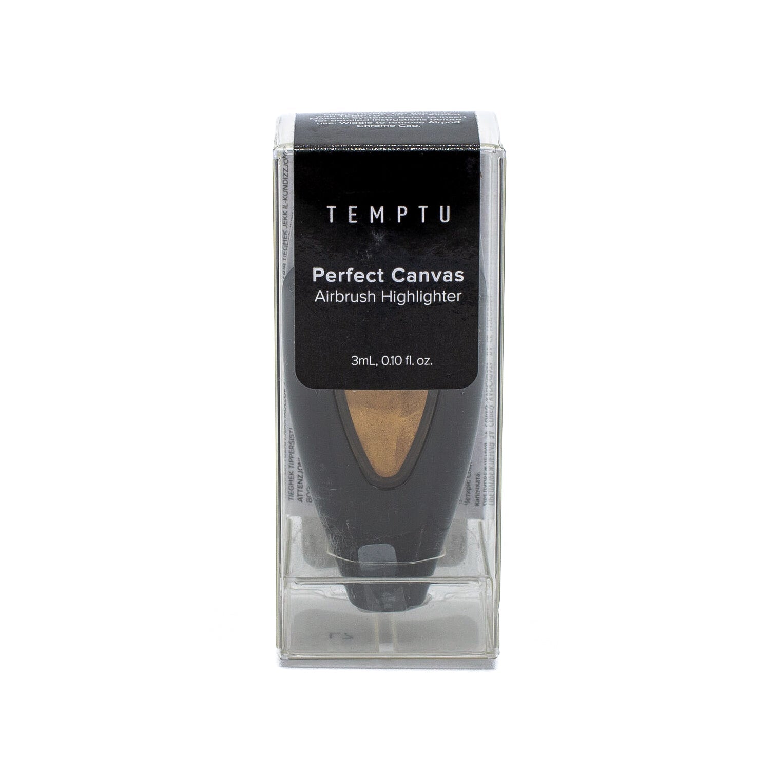 TEMPTU Perfect Canvas Airbrush Highlighter 0.10oz GOLD - Imperfect Box - DestGlow