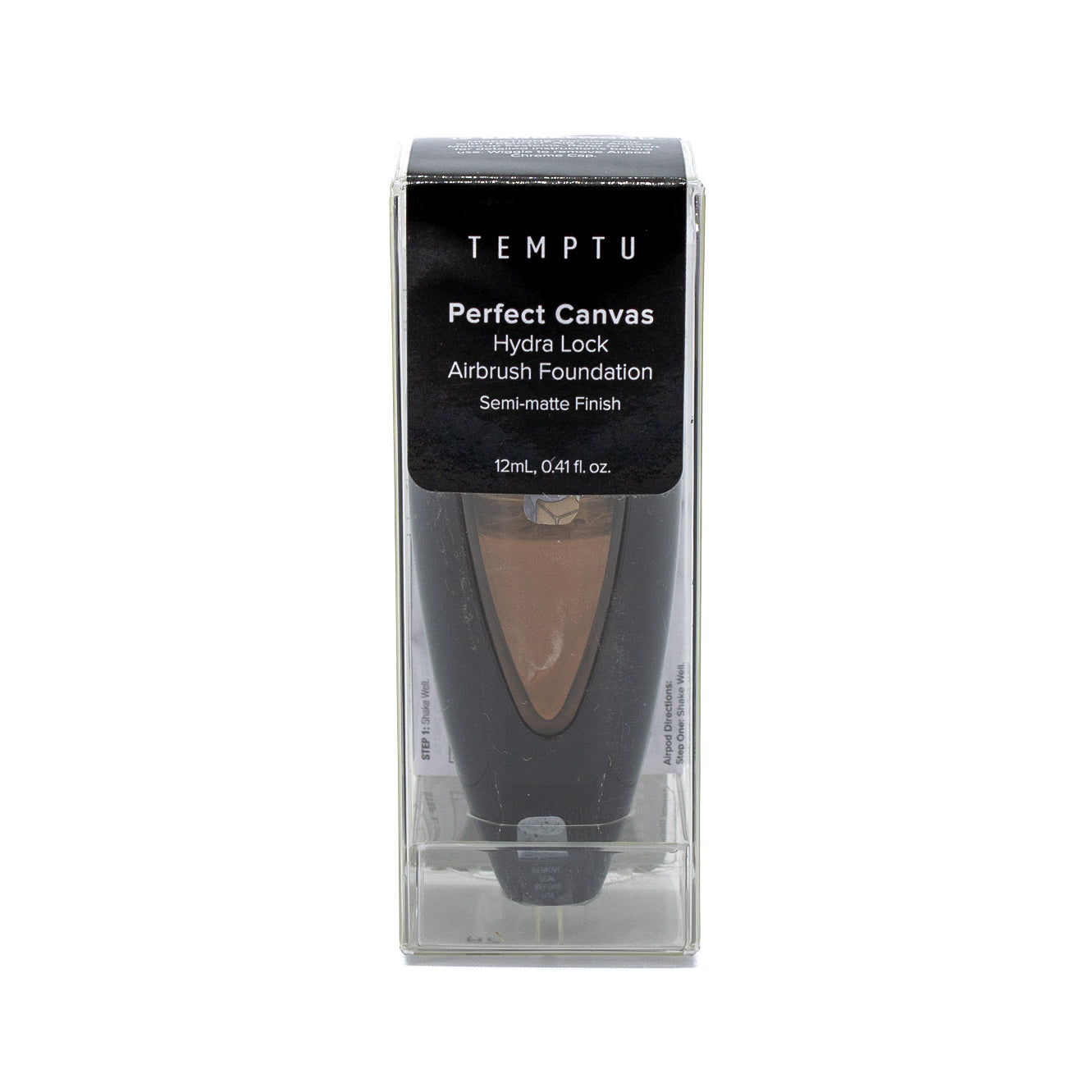 TEMPTU Perfect Canvas Hydra Lock Airbrush Airpod Foundation 13 SANDALWOOD 0.41oz - Imperfect Box - DestGlow