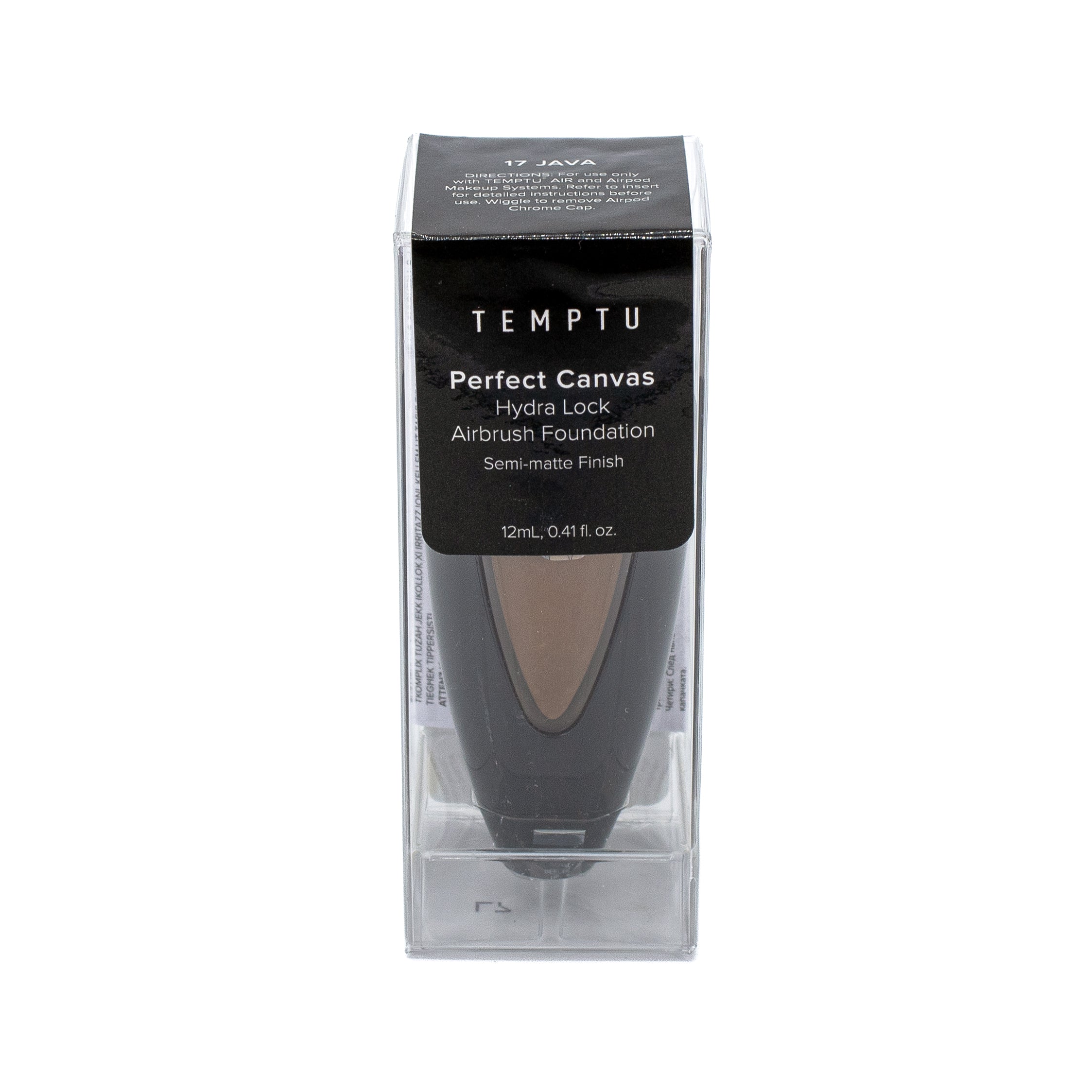 TEMPTU Perfect Canvas Hydra Lock Airbrush Foundation 17 JAVA - Imperfect Box - DestGlow