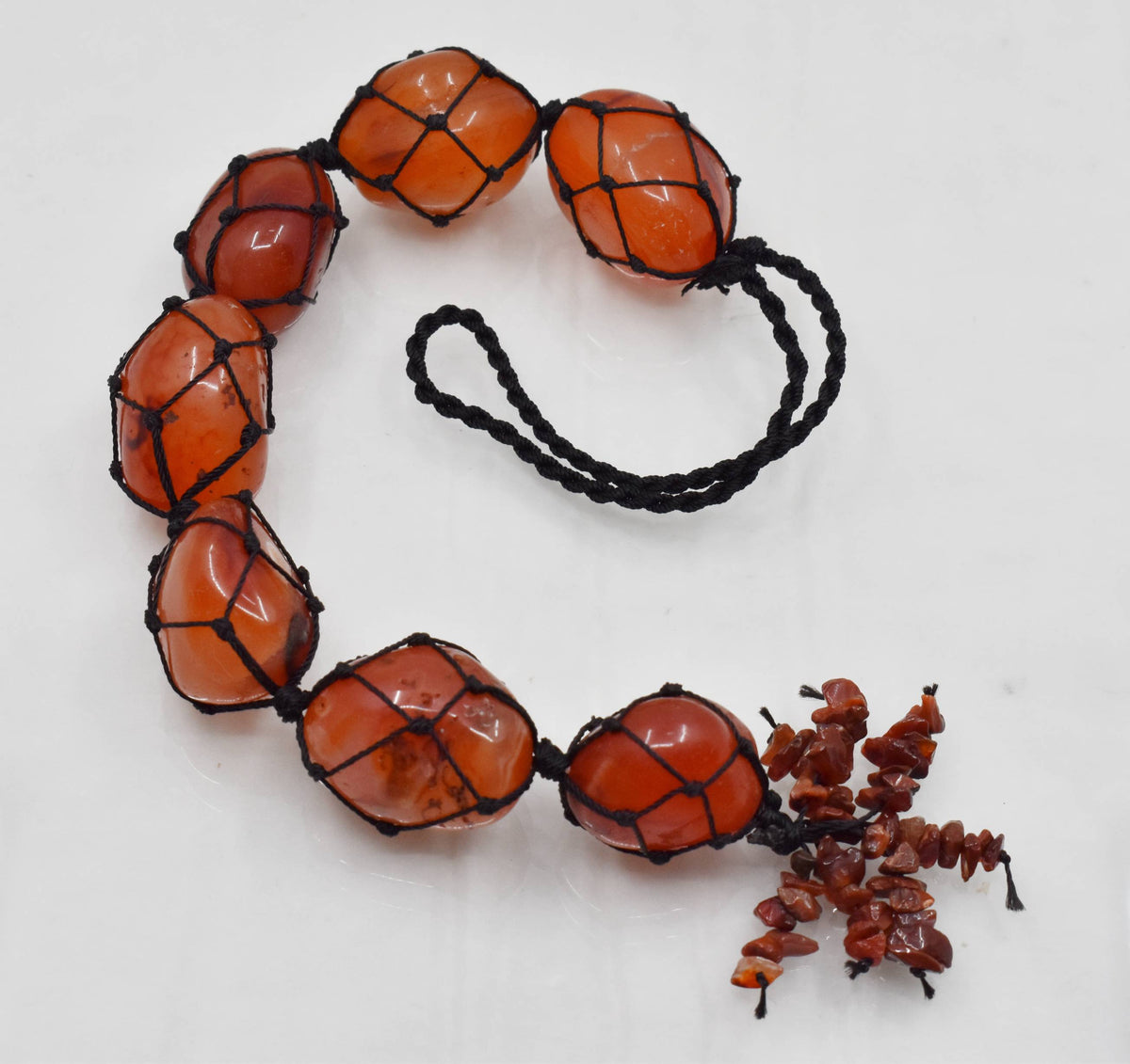 Carnelian Crystal Hanger, Car Accessories (Courage and Manifestation) DestGlow