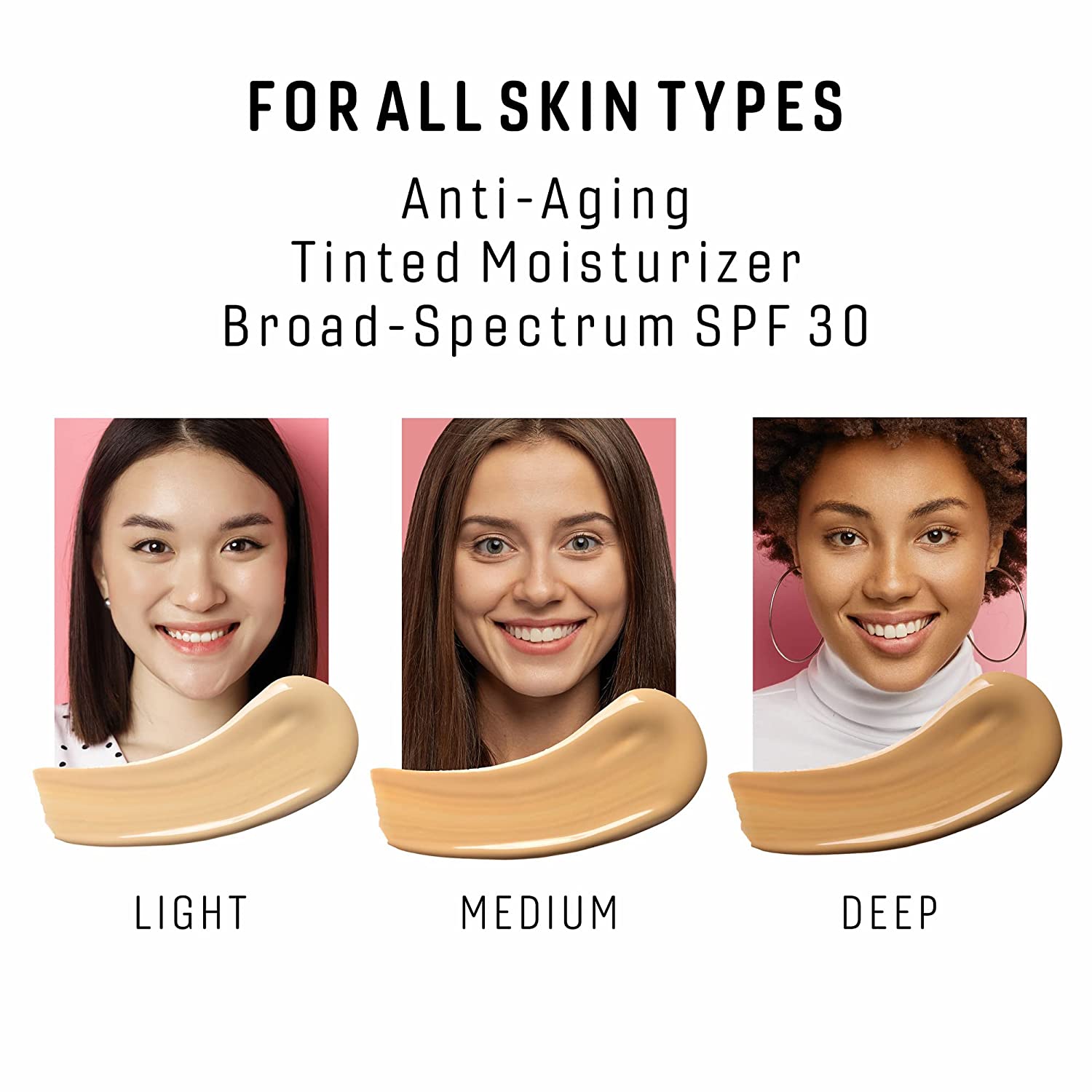 BEST SELLER! Anti-Aging + SPF 30 + Tinted Moisturizer DestGlow