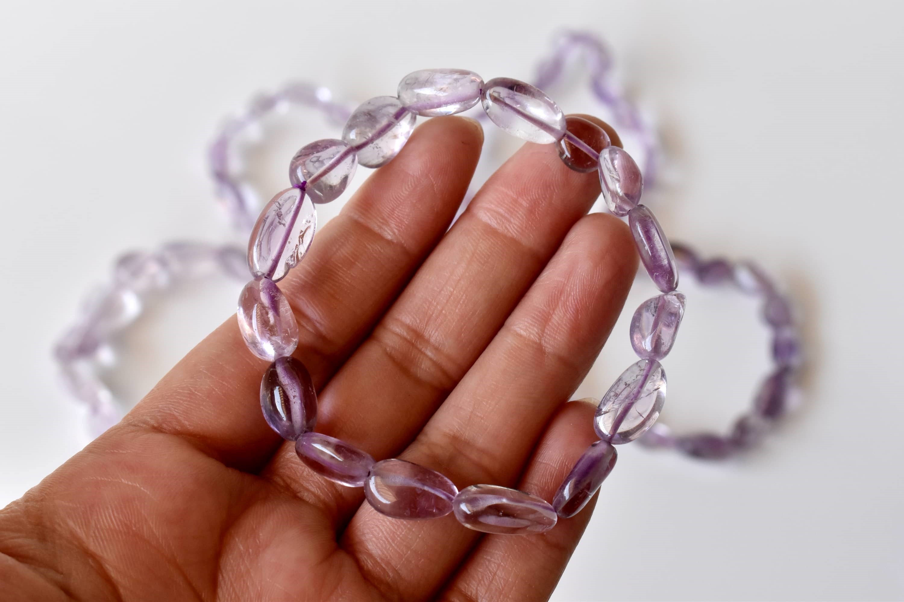 Ametrine Nugget Bracelet ~ Crystal Nuggets Jewelry DestGlow