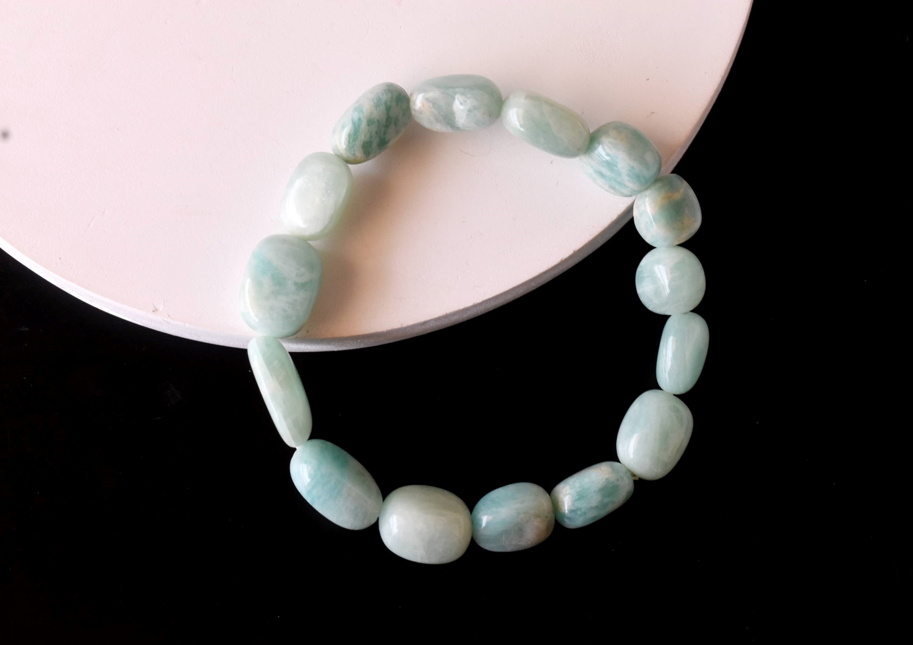 Amazonite Nugget Bracelet ~ Crystal Nuggets Jewelry DestGlow