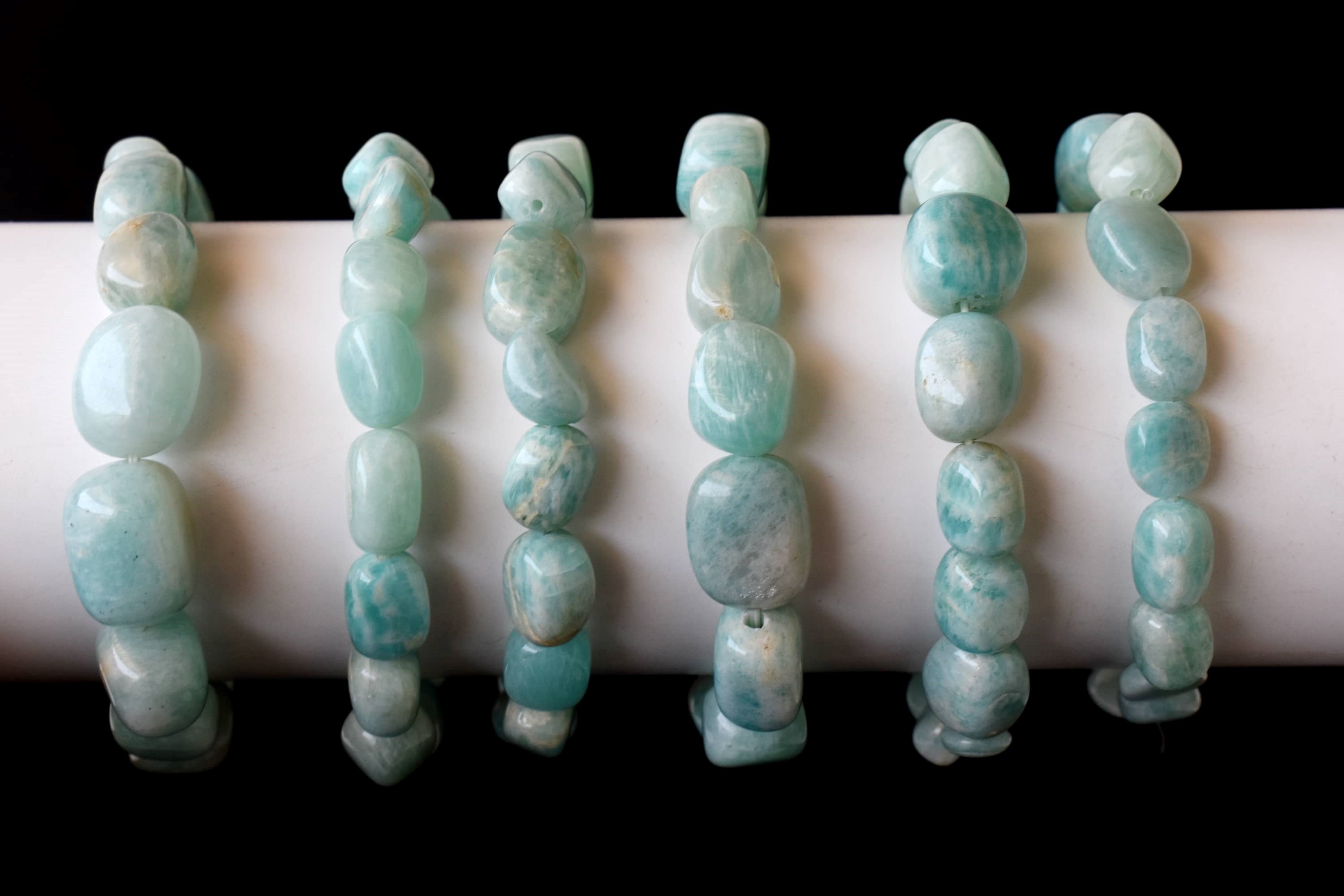 Amazonite Nugget Bracelet ~ Crystal Nuggets Jewelry DestGlow