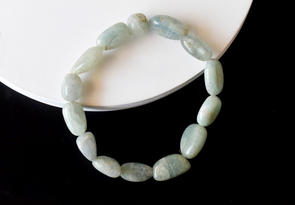 Green Aventurine Nugget Bracelet ~ Crystal Nuggets Jewelry DestGlow