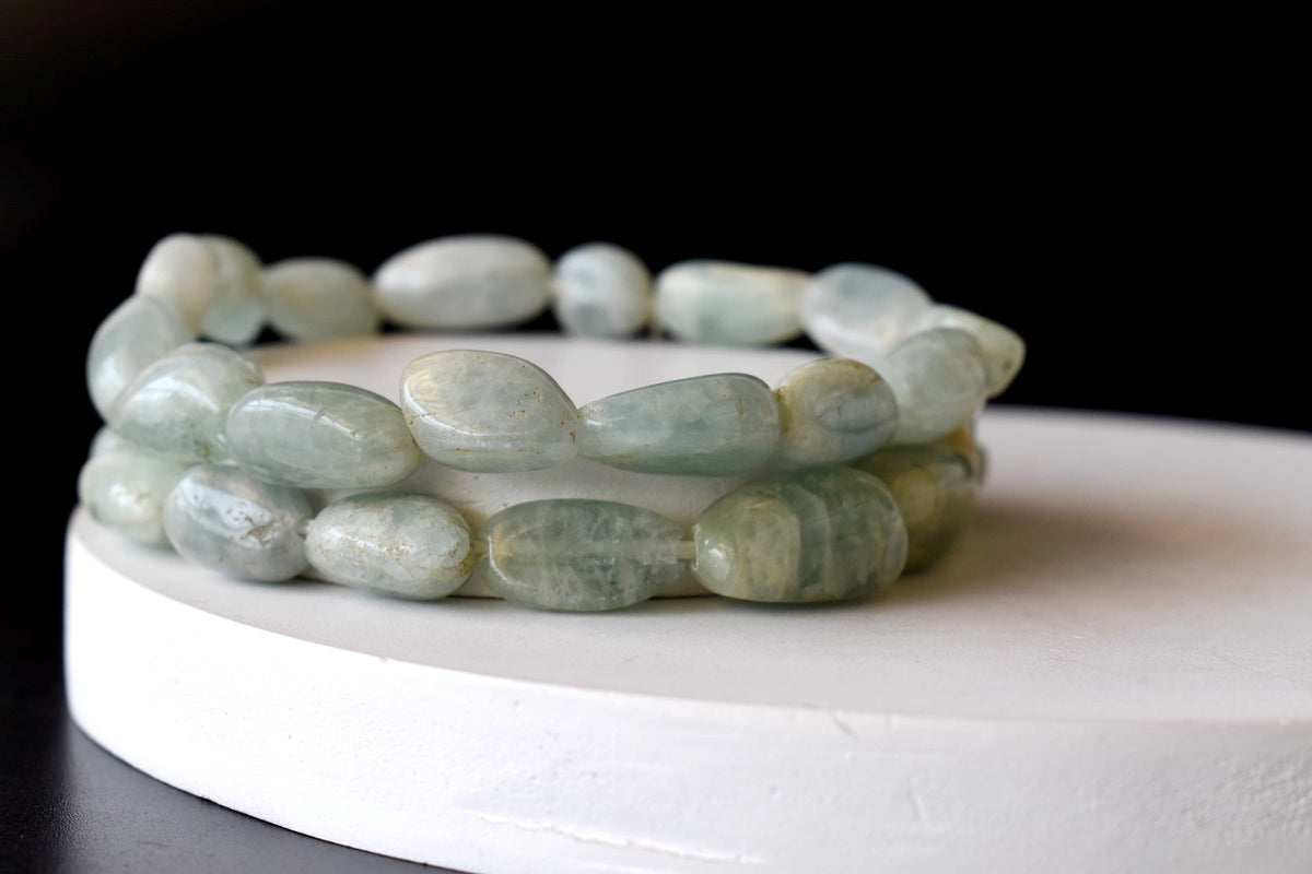 Green Aventurine Nugget Bracelet ~ Crystal Nuggets Jewelry DestGlow