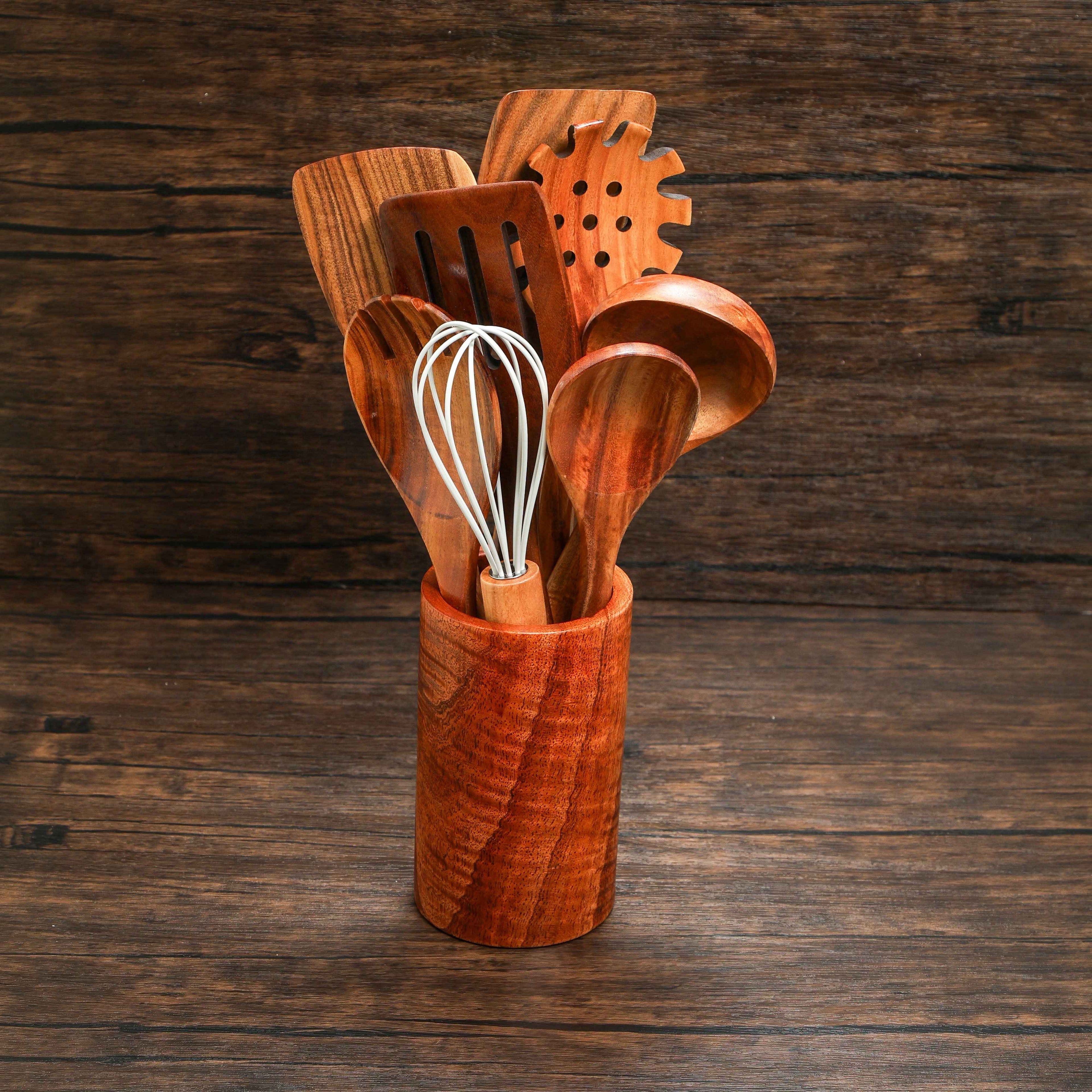 Acacia Wooden Spoon Set
