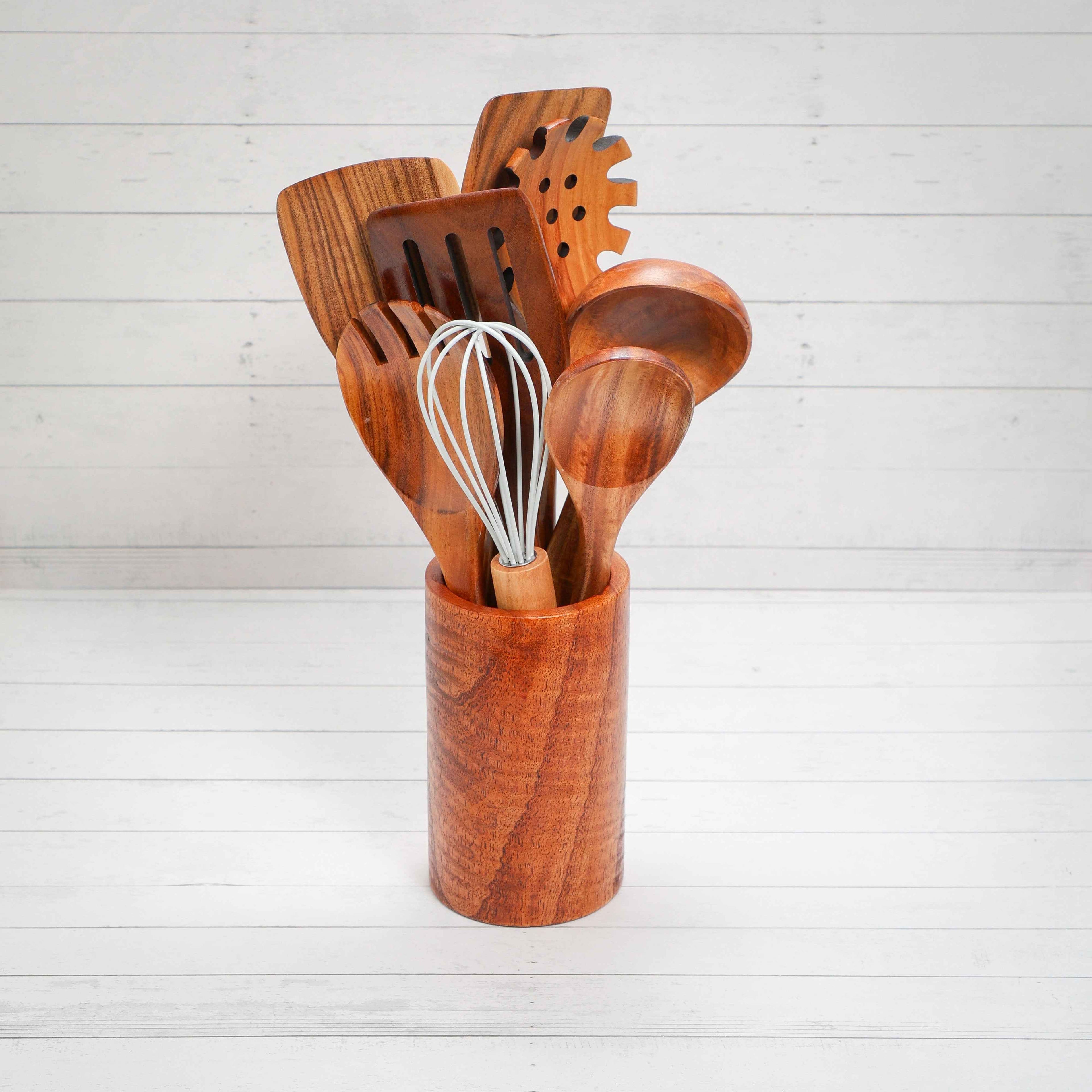 Acacia Wooden Spoon Set