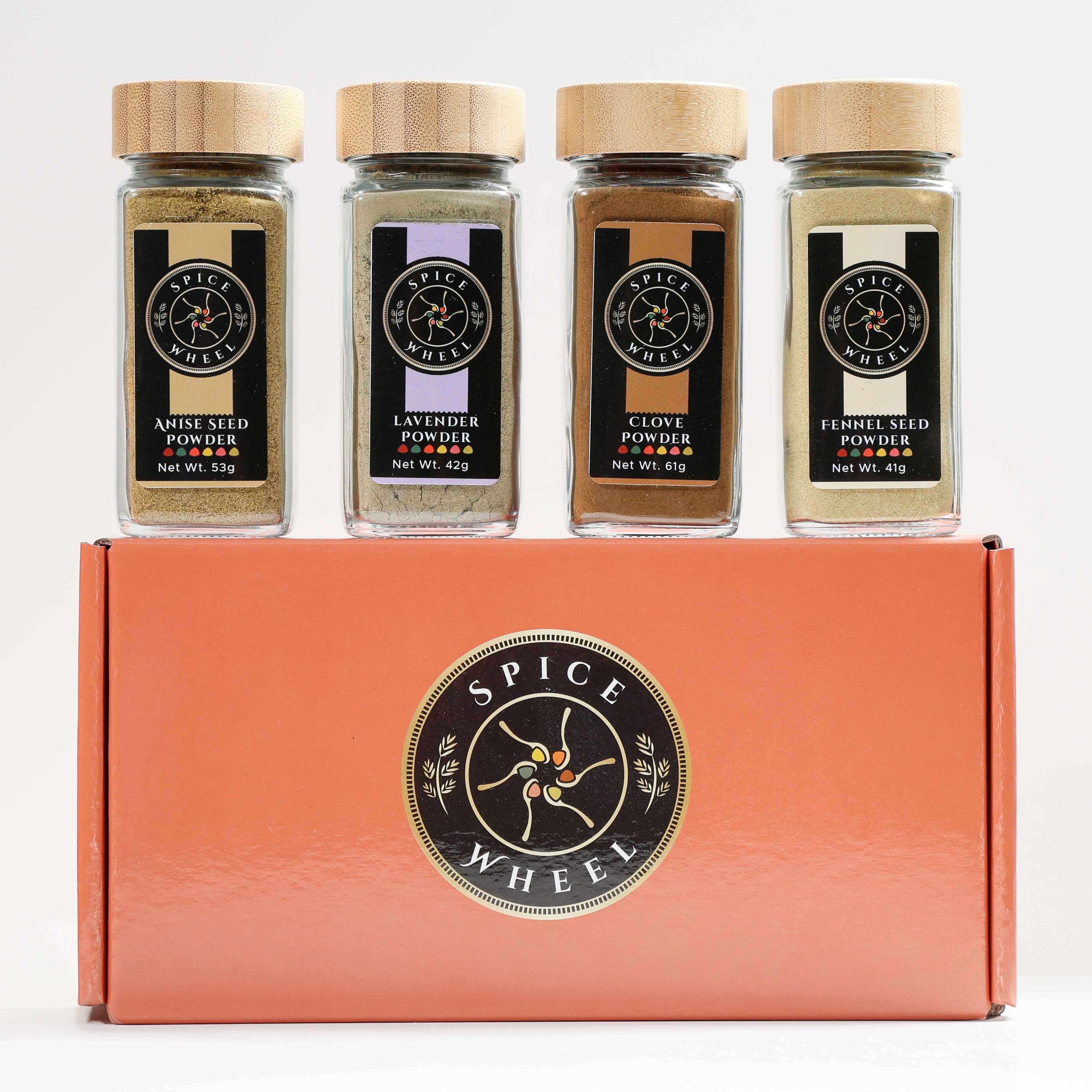 Baking Botanicals Gift Set – Anise, Clove, Fennel & Lavender by Spice Wheel