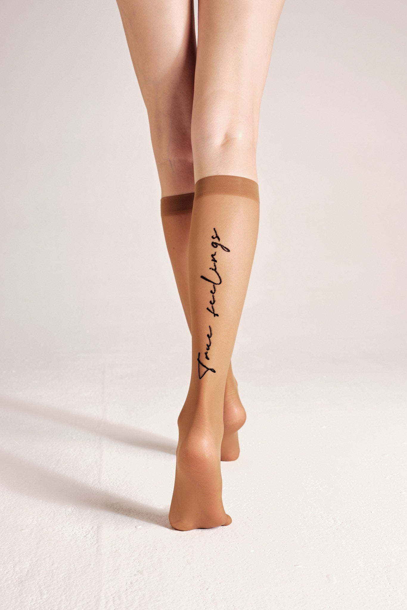 Fantasy Knee Highs Conte True Love - Elastic Band and Printed Design by TheRanok.com