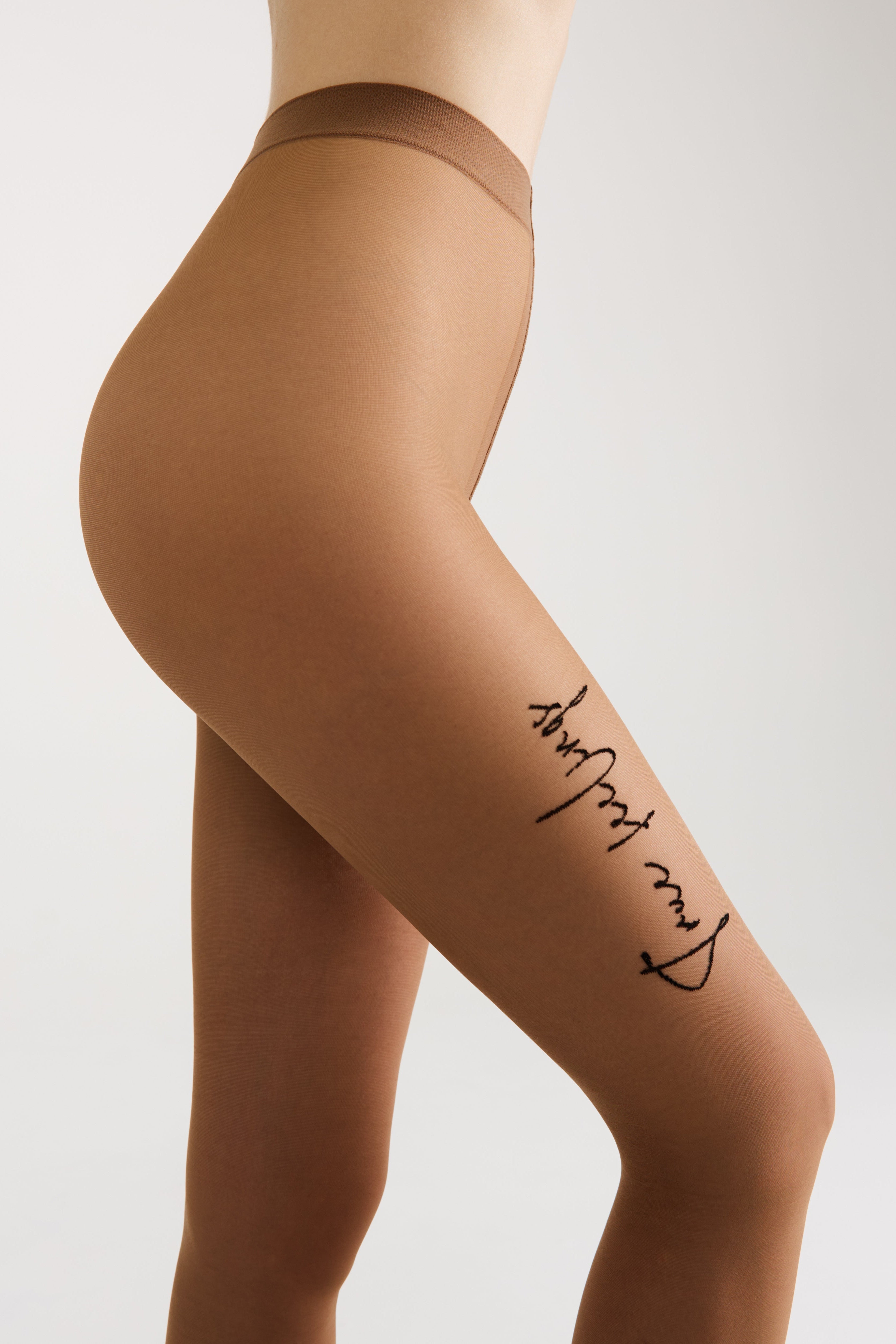 Fantasy Tights Conte True Love - Tattoo Style Print by TheRanok.com