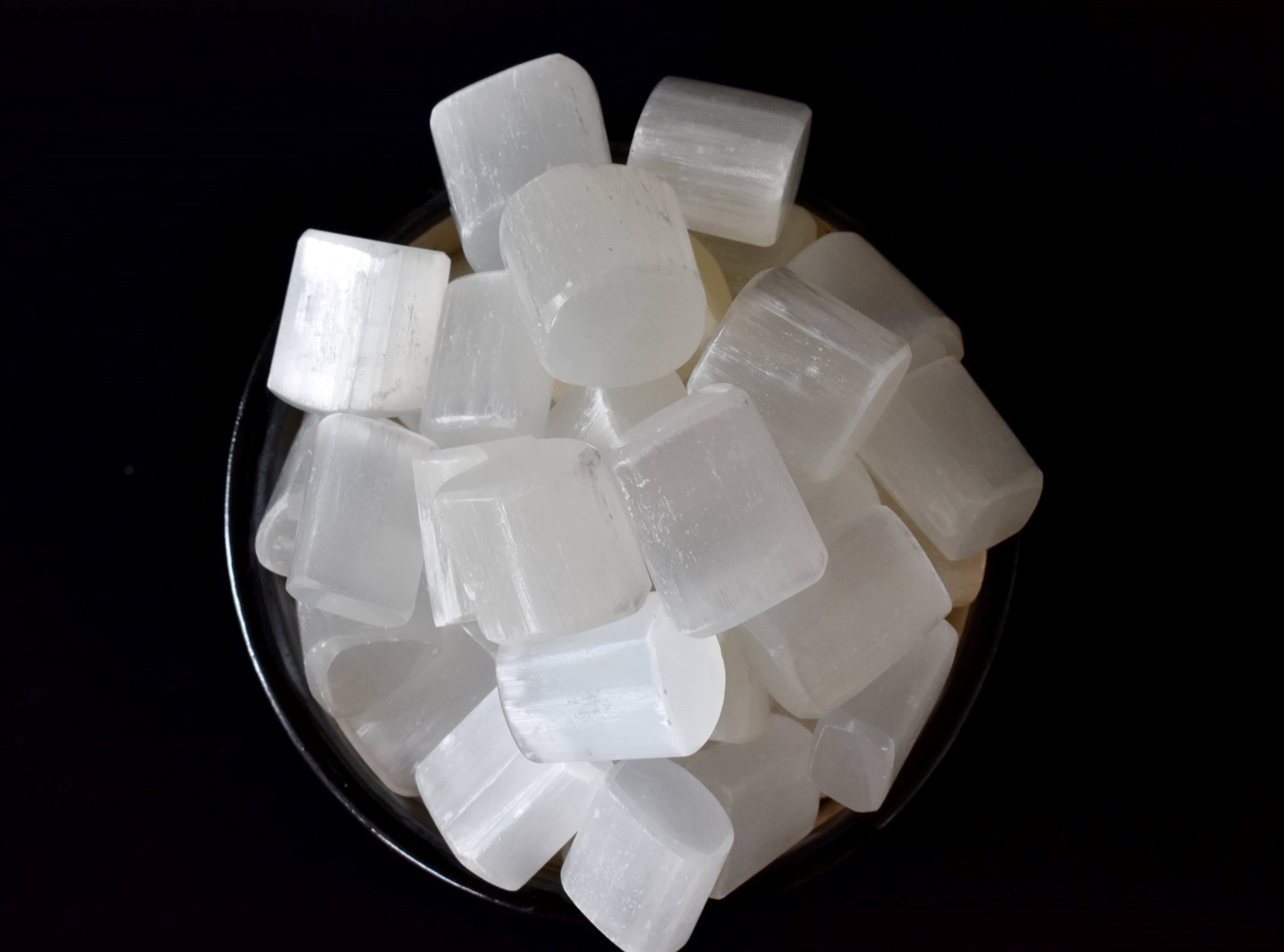 Selenite Tumbled Crystals (Purification and Aura Cleansing)