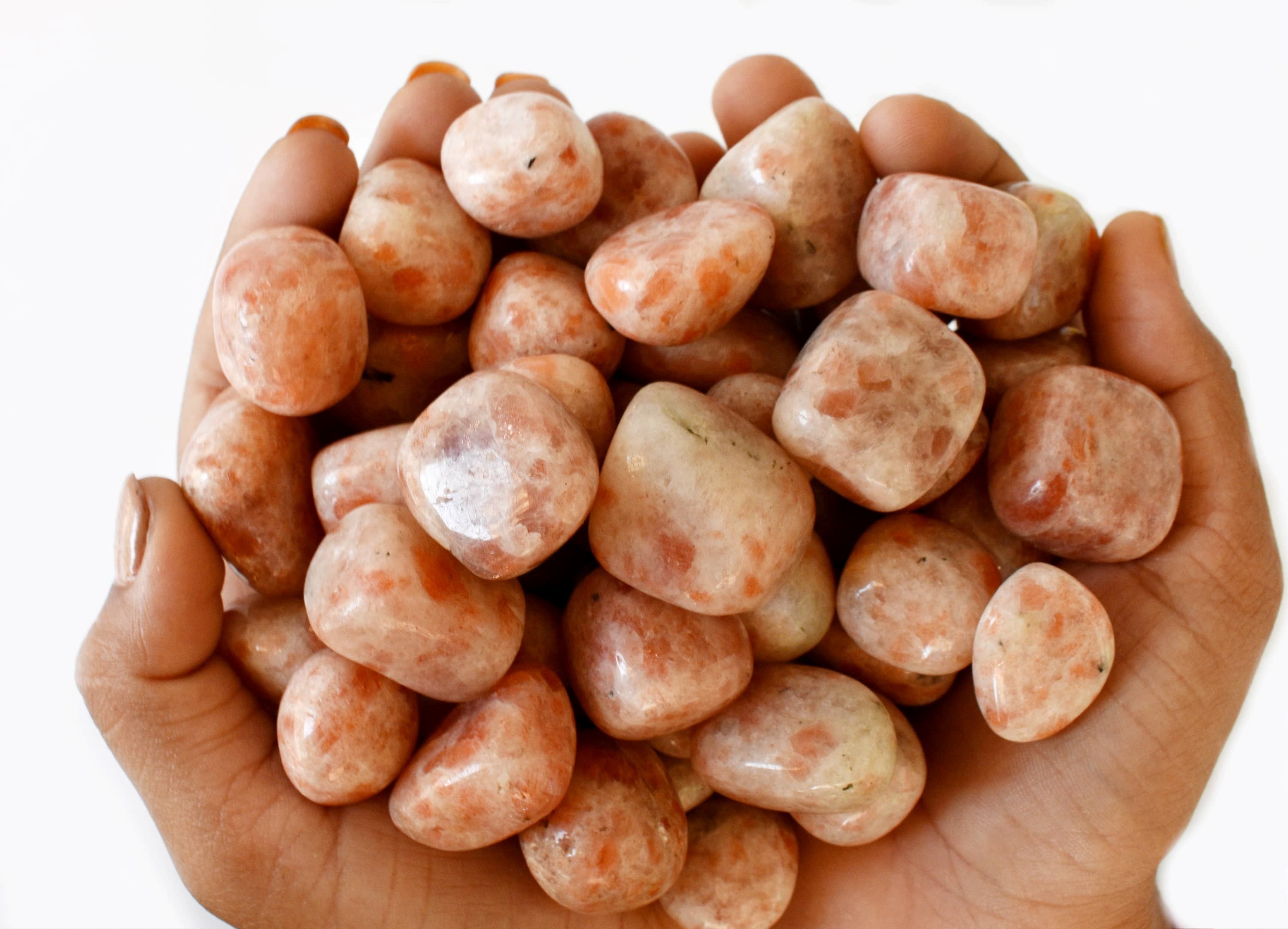 Sunstone Tumbled Crystals (Protection and Transformation) DestGlow