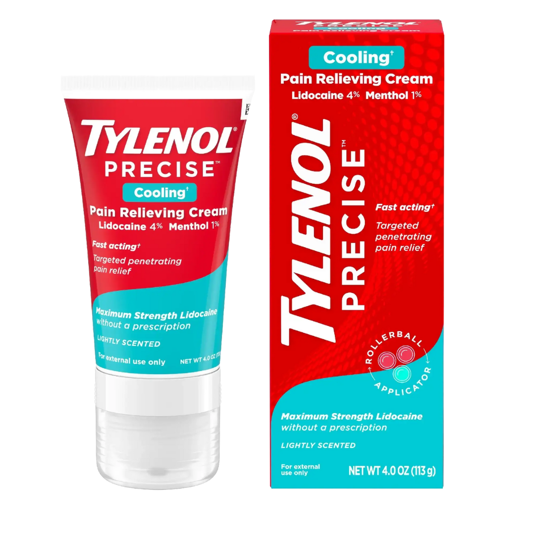 Tylenol Precise Cooling Pain Relief Cream (4oz) DestGlow