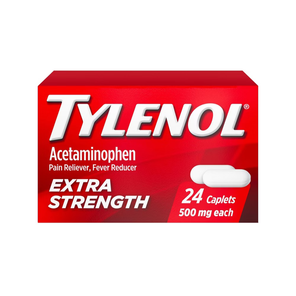 Tylenol Extra Strength 500 mg (24 caplets) DestGlow