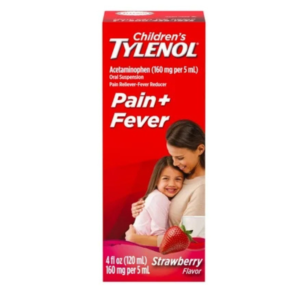 TYLENOL Children’s Suspension, Strawberry (4 oz) DestGlow