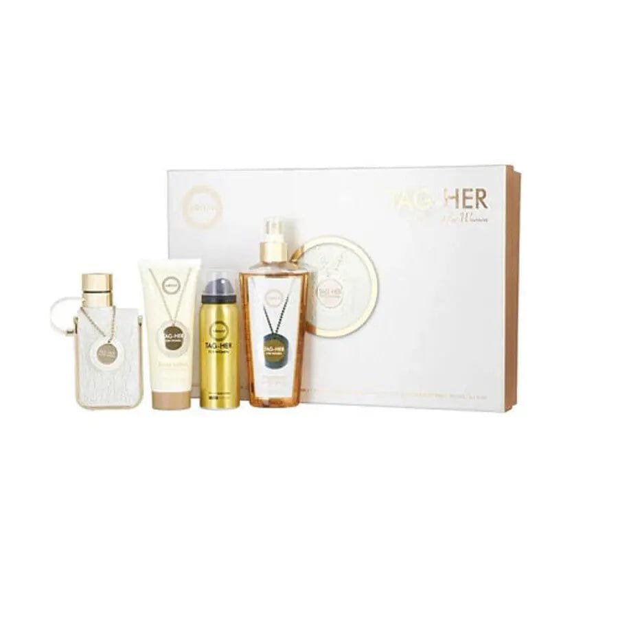 Tag Her Pour Femme By Armaf For Women (4pc Gift Set) by perfumesandrea
