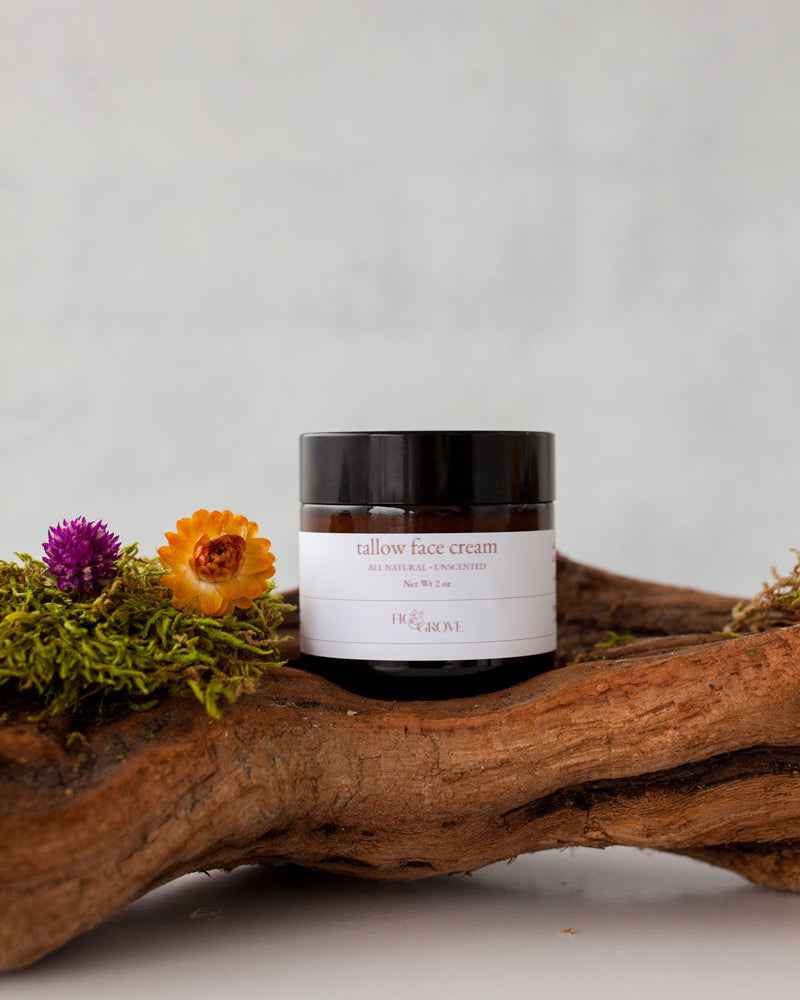 Tallow Face Cream for Sensitive Skin