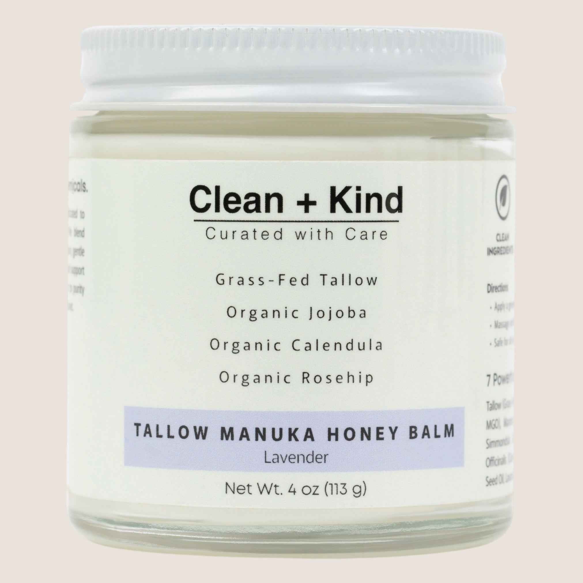 Whipped Tallow Honey Balm
