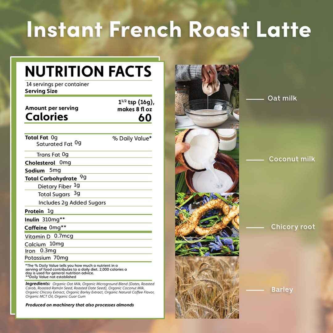 Instant French Roast Herbal Latte