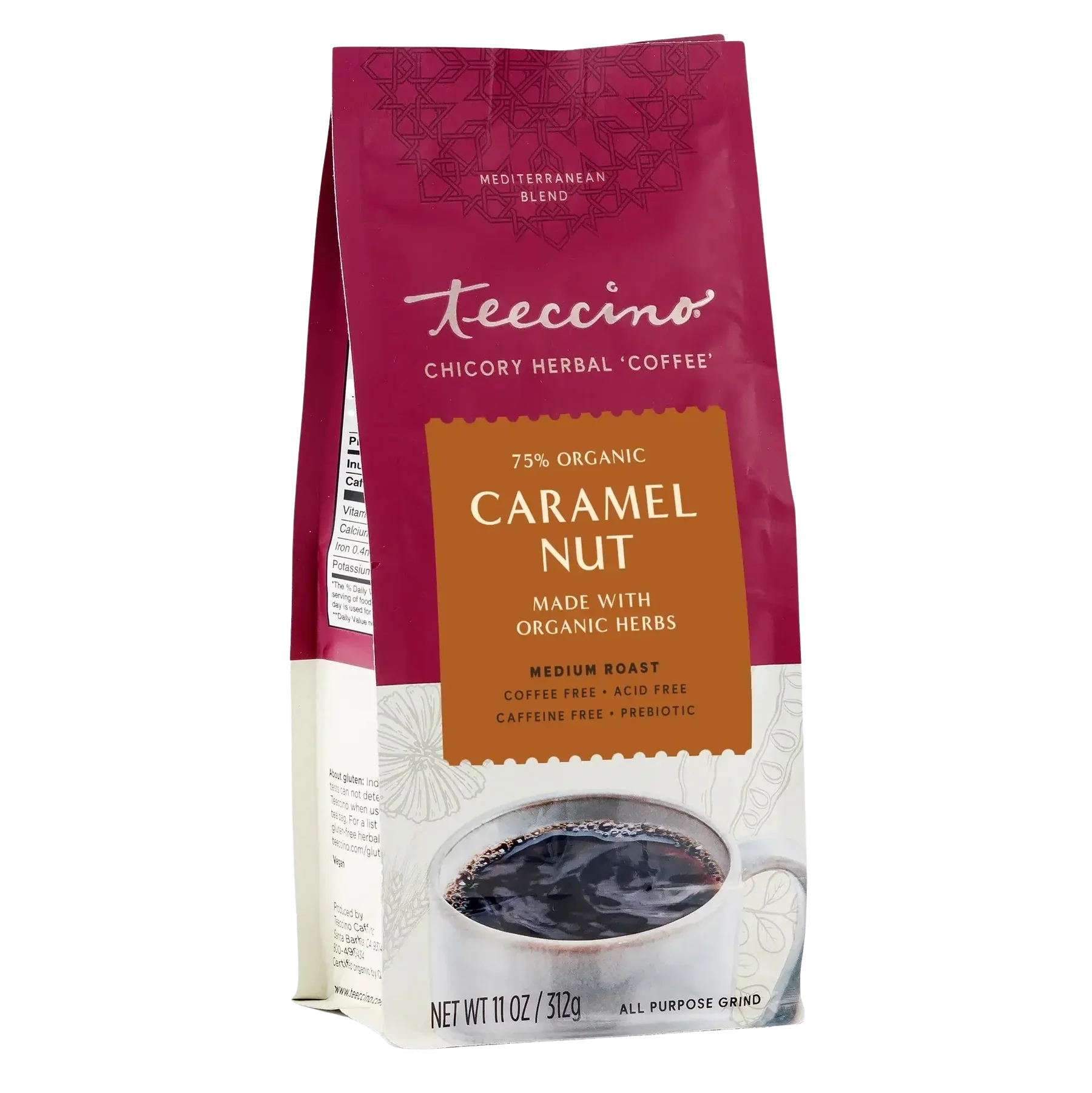 Caramel Nut Chicory Herbal Coffee