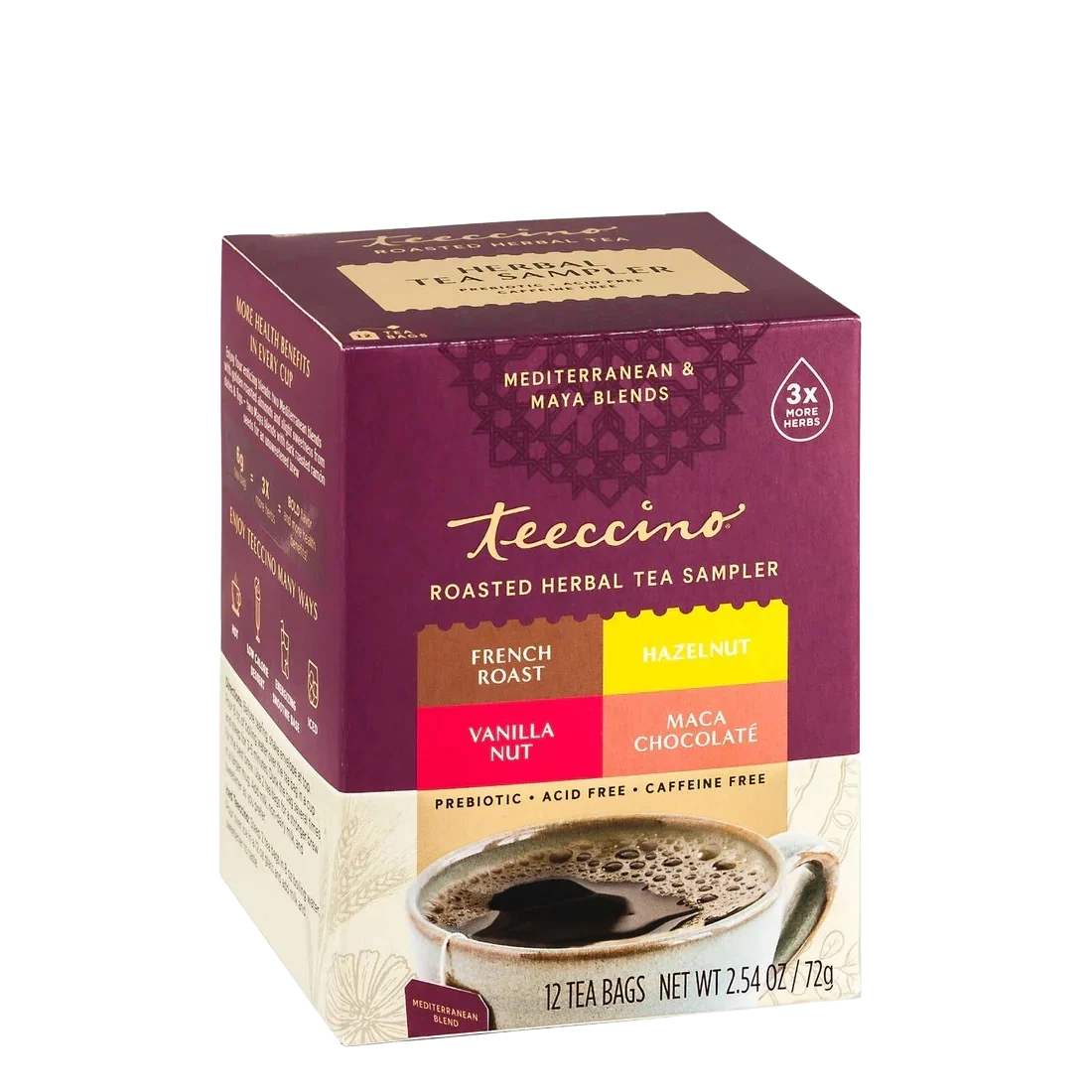 Classic Roasted Herbal Tea Sampler Box DestGlow