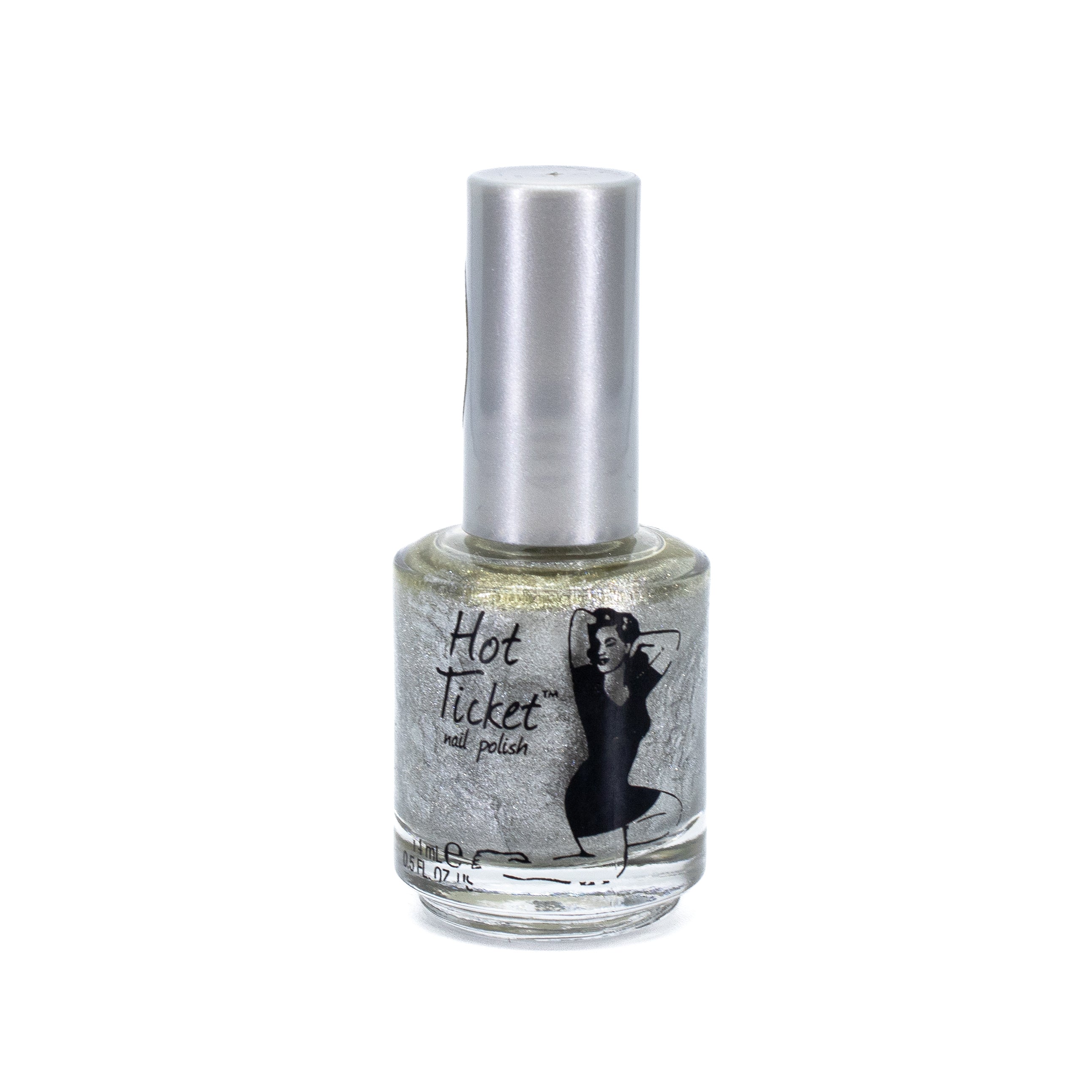 The Balm Hot Ticket Nail Polish SILVER SPOON ME 0.5oz - New - DestGlow