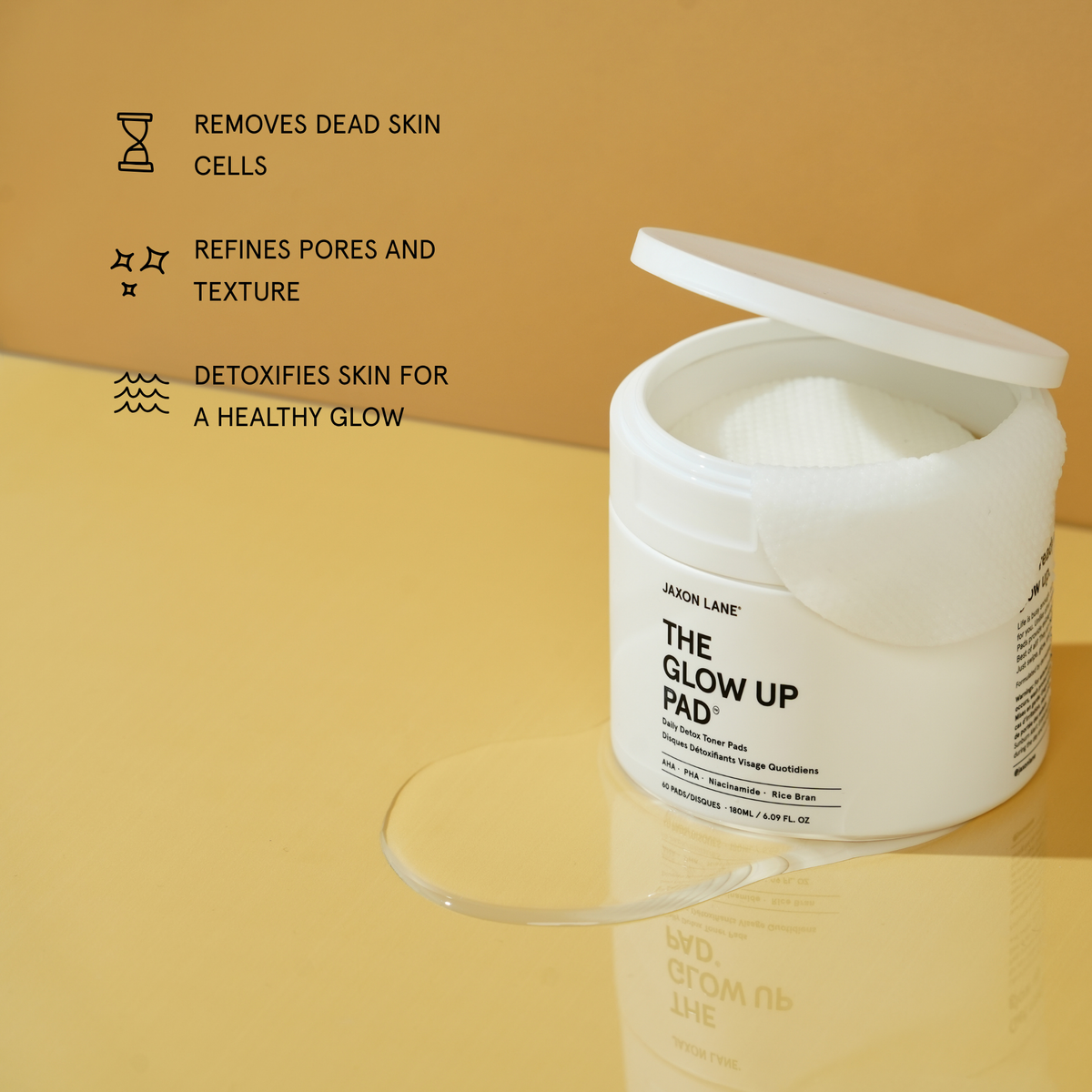 Glow Up Pad - Daily Detox Toner Pad (60 Pads) DestGlow