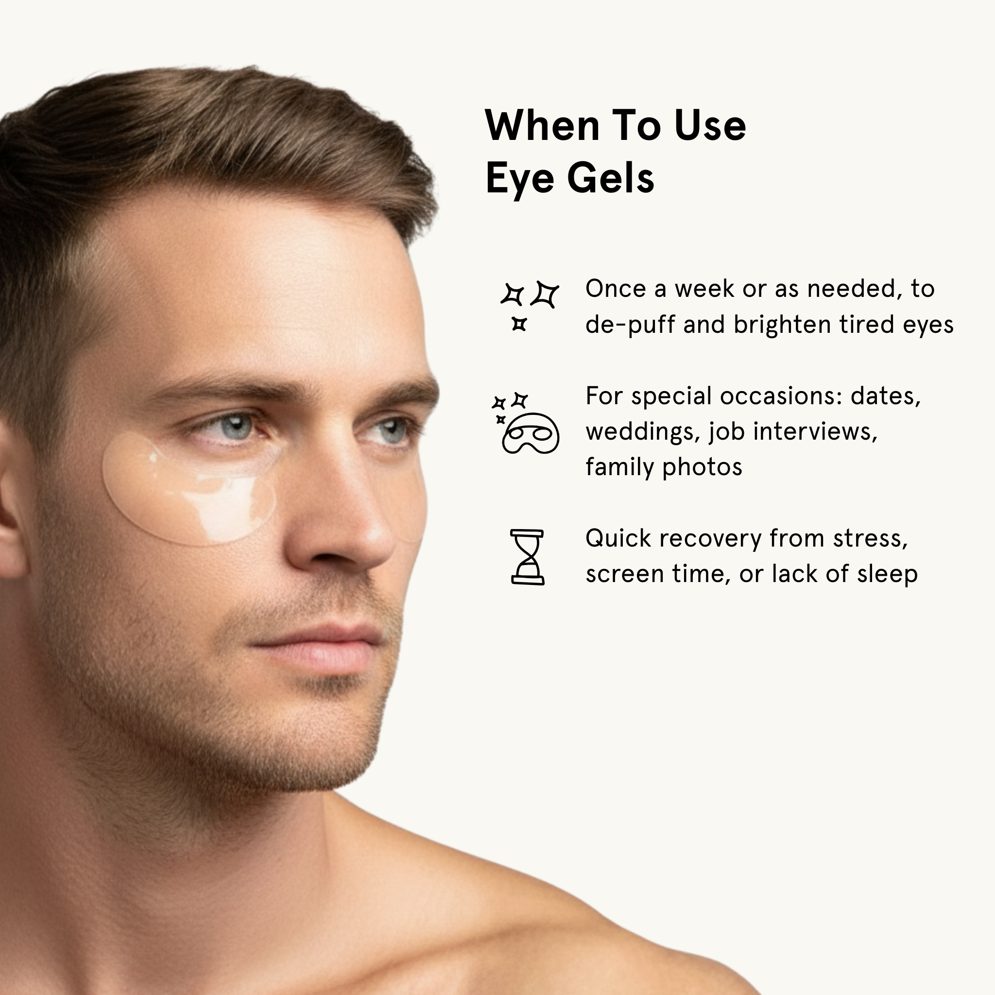 Bro Mask Eye Gels - Cooling Eye Gels (6 Pack) DestGlow