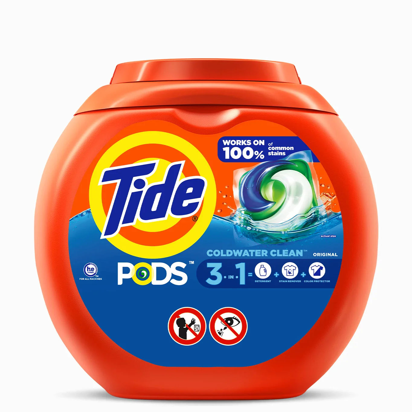 Tide Pods Liquid Laundry Detergent Soap Pacs, 4-in-1 Ultra Oxi by Pasteur Pharmacy