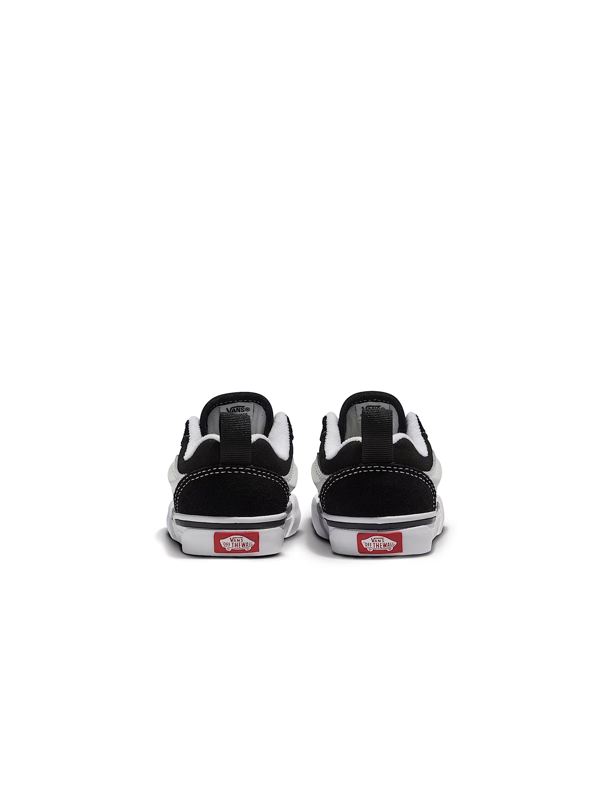 Vans (TD) Knu Skool Elastic Lace - Black/White by Denim Exchange