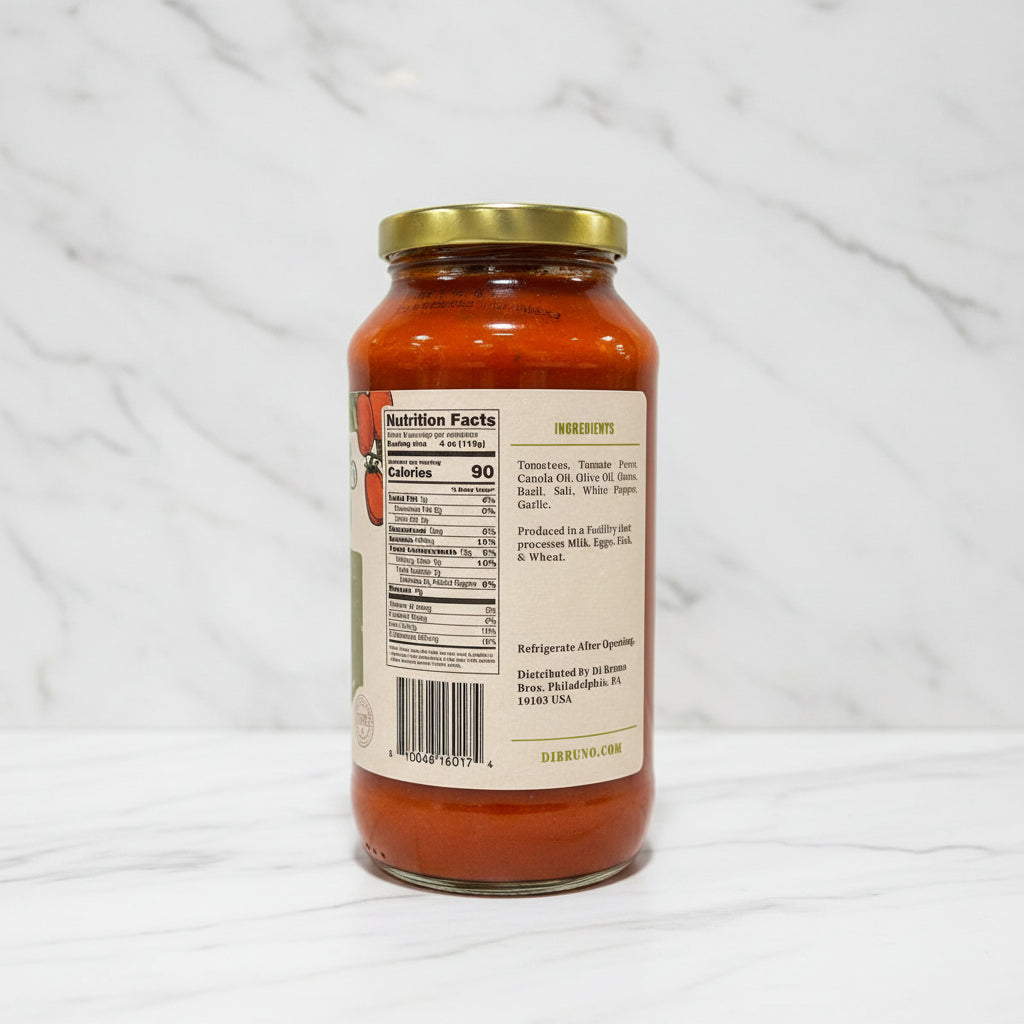 Tomato Basil Pasta Sauce by Di Bruno Bros.